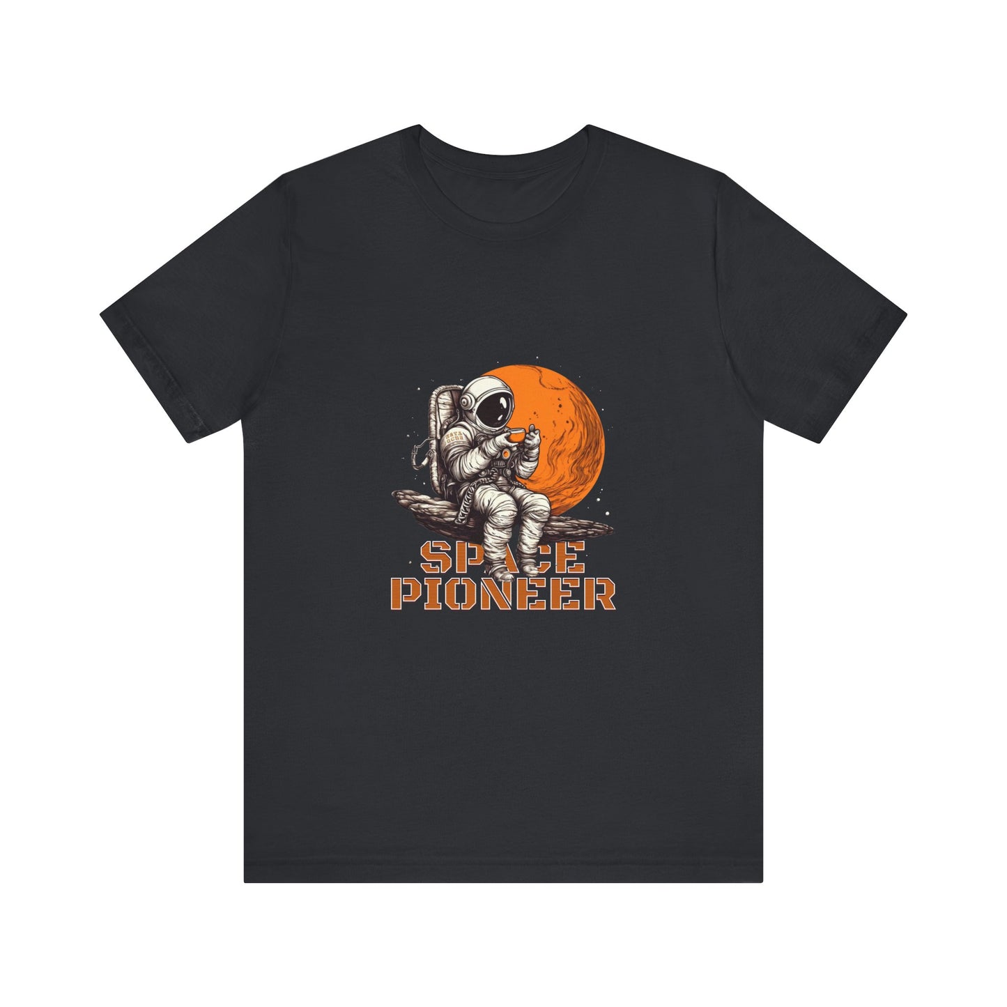 Space Pioneer Astronaut Tee, Cosmic Shirt, Gift for Astro Lovers, Unisex Graphic Tee, Sci-Fi T-Shirt, Casual Spacewear