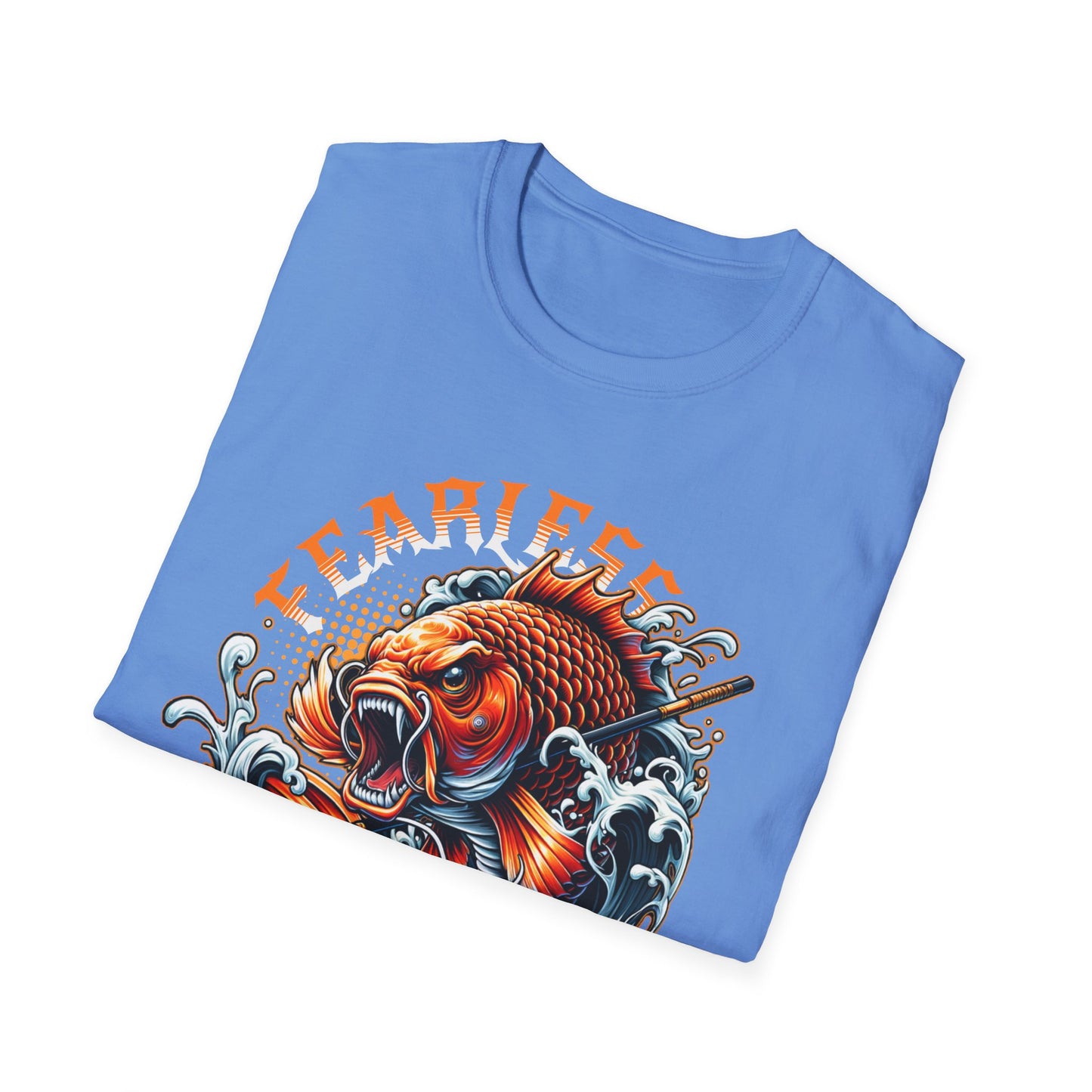 Fearless Koi Unisex Softstyle T-Shirt - Inspirational Gift, Casual Wear, Everyday Comfort, Success Apparel, Relaxed Fit