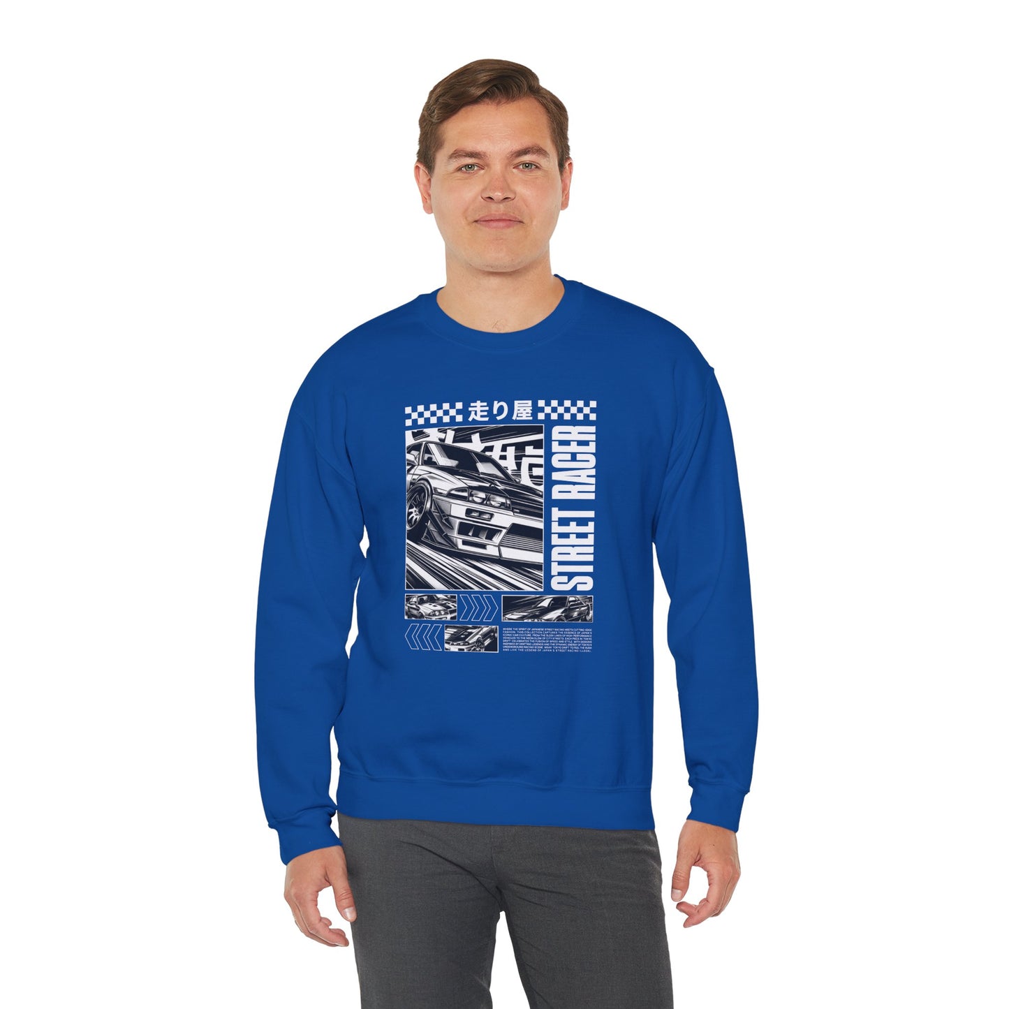 Vintage Racing Graphic Sweatshirt, Cool Car Sweatshirt, Automotive Gift, Unisex Crewneck, Casual Wear, Perfect for Car Lovers
