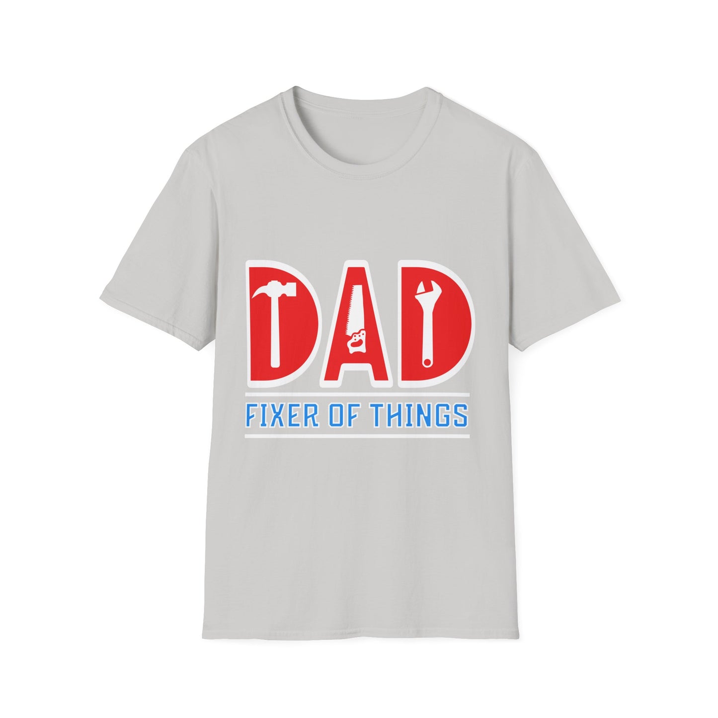 Dad Fixer of Things T-Shirt, Gift for Dad, Father's Day Shirt, Dad Humor Tee, Unisex Softstyle Tee