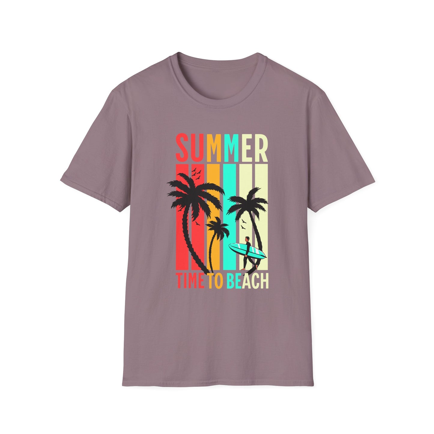 Summer Vibes Unisex T-Shirt, Beach Party Shirt, Casual Wear, Gift for Friends, Vacation Outfit, Coaster Inspired Design