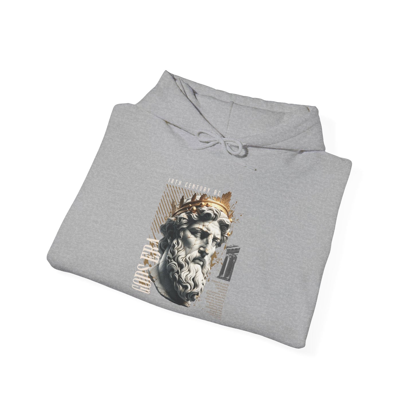 Artistic Hooded Sweatshirt with Classic Design, Casual Apparel, Gift for Art Lovers, Unisex Fashion, Cozy Streetwear, Layering Essential