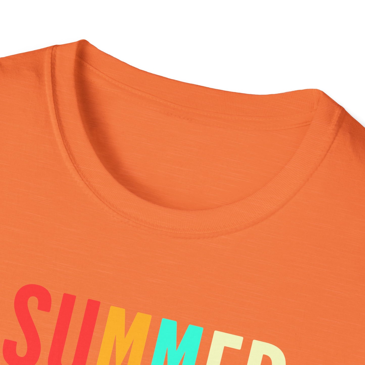Summer Vibes Unisex T-Shirt, Beach Party Shirt, Casual Wear, Gift for Friends, Vacation Outfit, Coaster Inspired Design