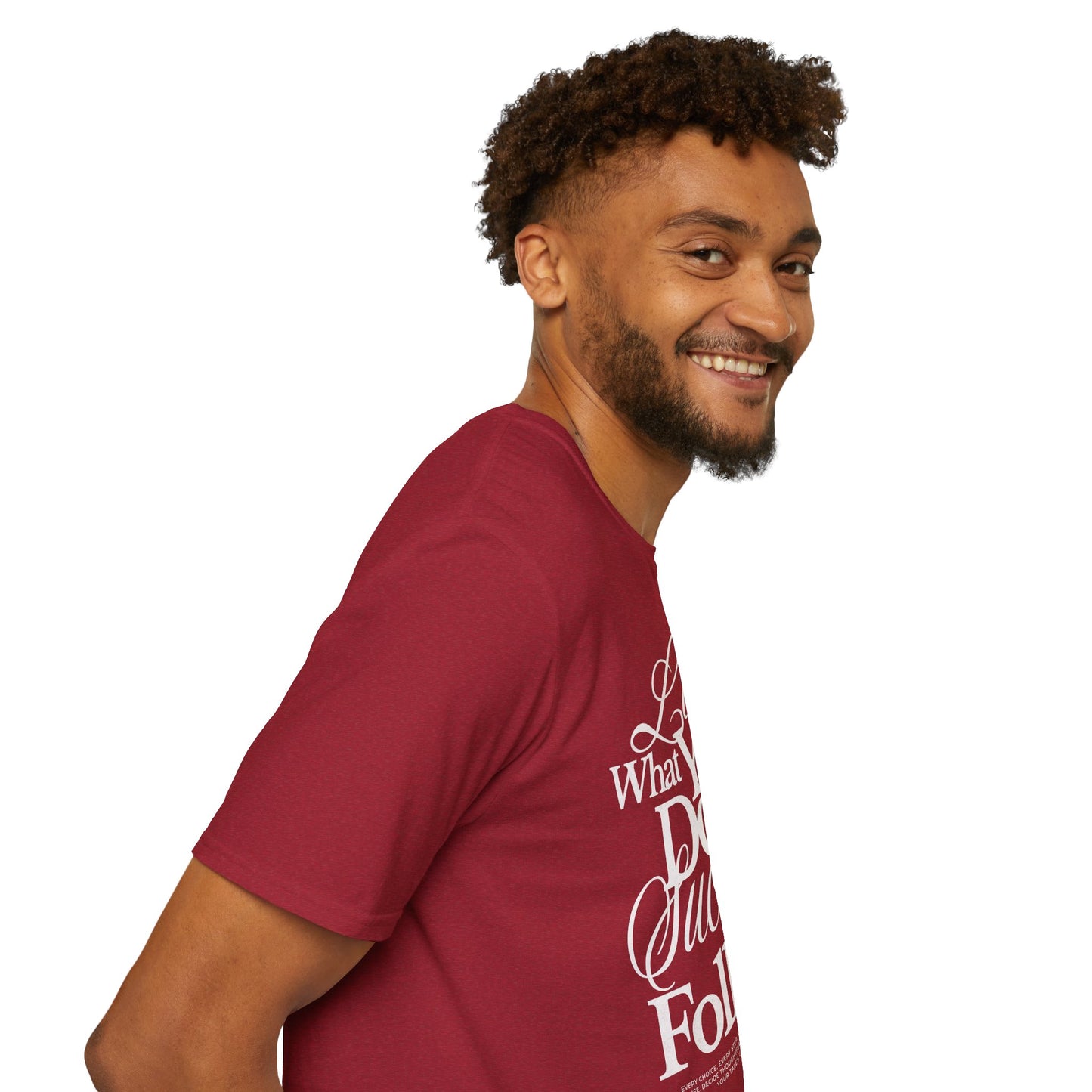 Motivational Quote Unisex Softstyle T-Shirt - Inspirational Gift, Casual Wear, Everyday Comfort, Success Apparel, Relaxed Fit