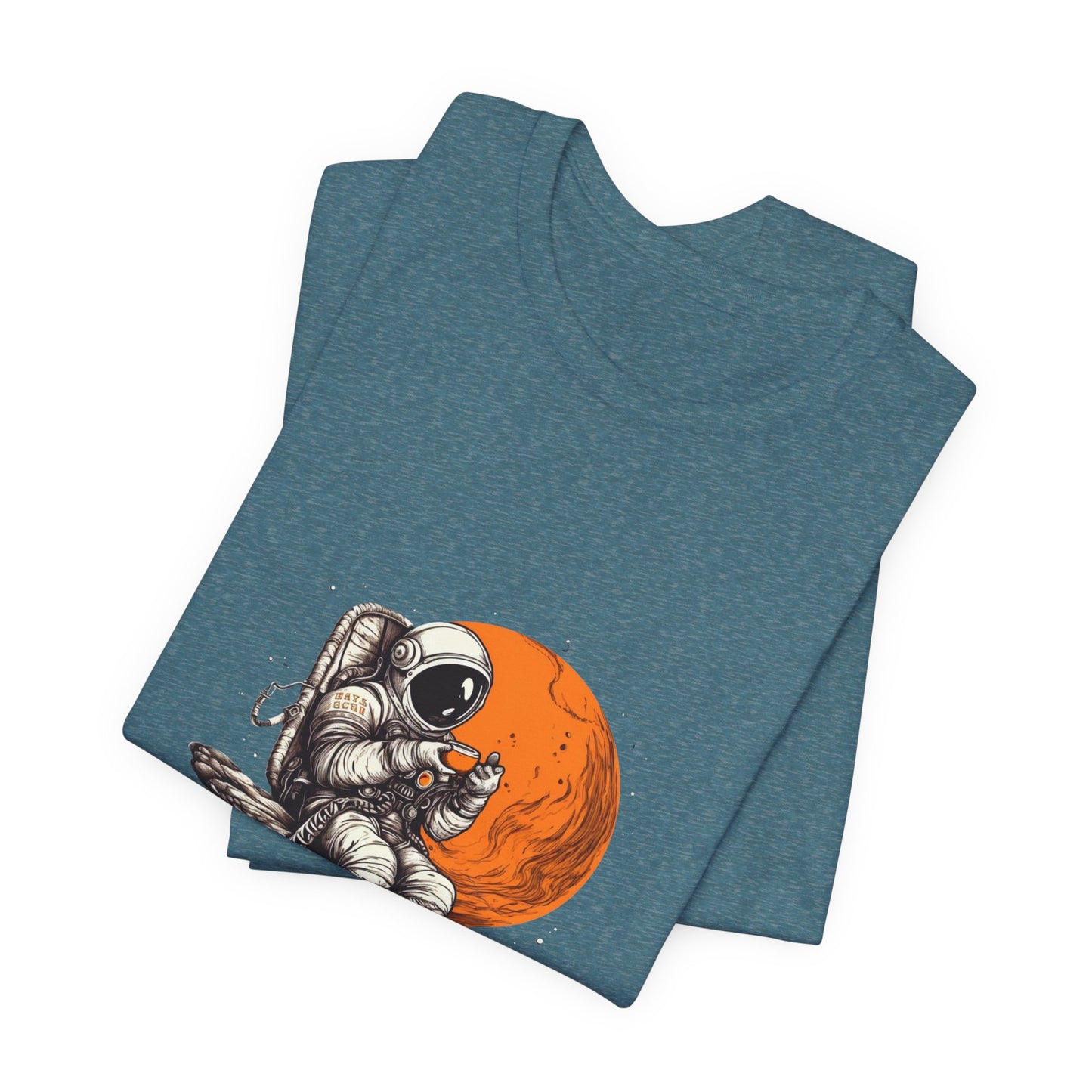 Space Pioneer Astronaut Tee, Cosmic Shirt, Gift for Astro Lovers, Unisex Graphic Tee, Sci-Fi T-Shirt, Casual Spacewear