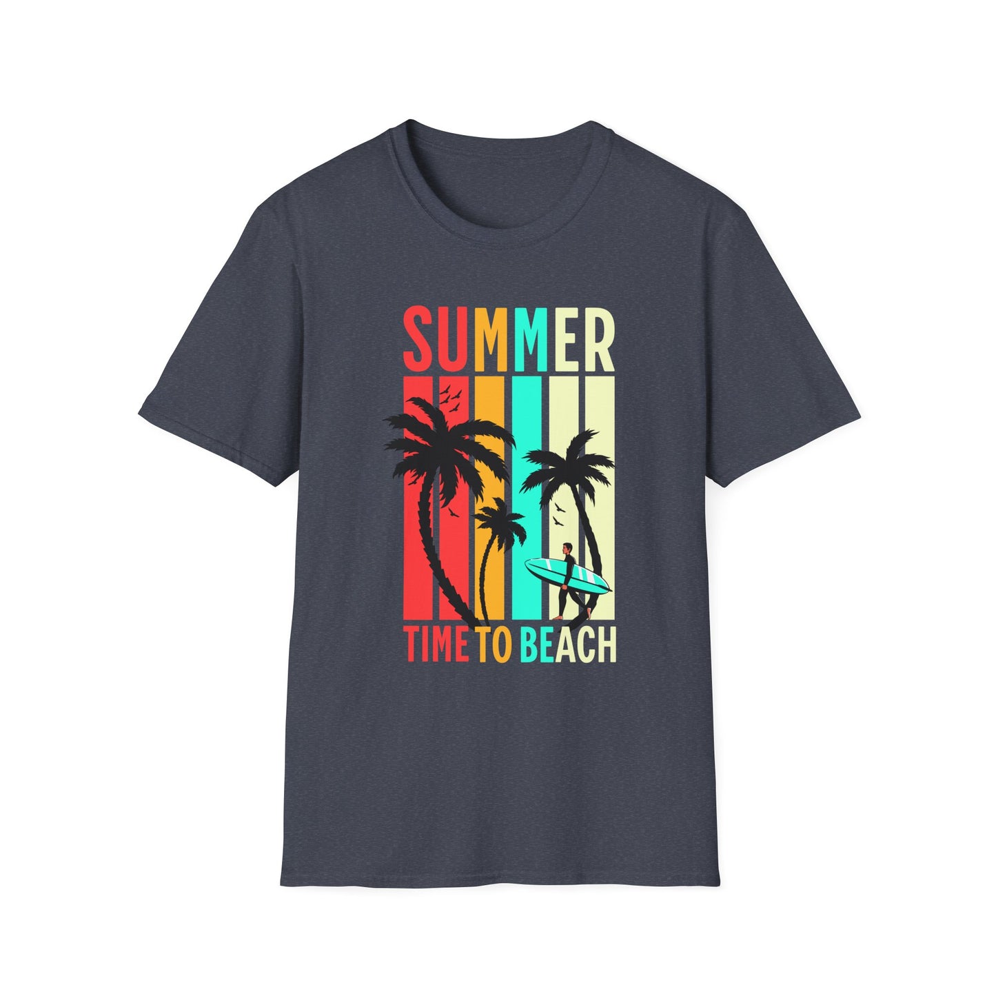 Summer Vibes Unisex T-Shirt, Beach Party Shirt, Casual Wear, Gift for Friends, Vacation Outfit, Coaster Inspired Design