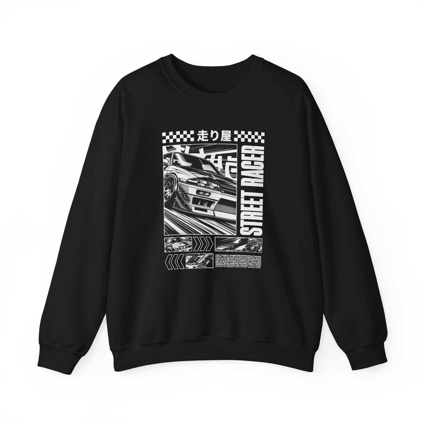 Vintage Racing Graphic Sweatshirt, Cool Car Sweatshirt, Automotive Gift, Unisex Crewneck, Casual Wear, Perfect for Car Lovers