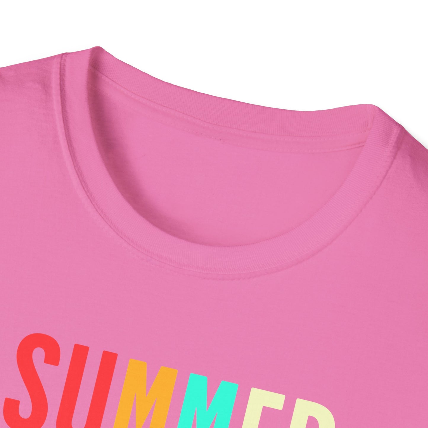 Summer Vibes Unisex T-Shirt, Beach Party Shirt, Casual Wear, Gift for Friends, Vacation Outfit, Coaster Inspired Design