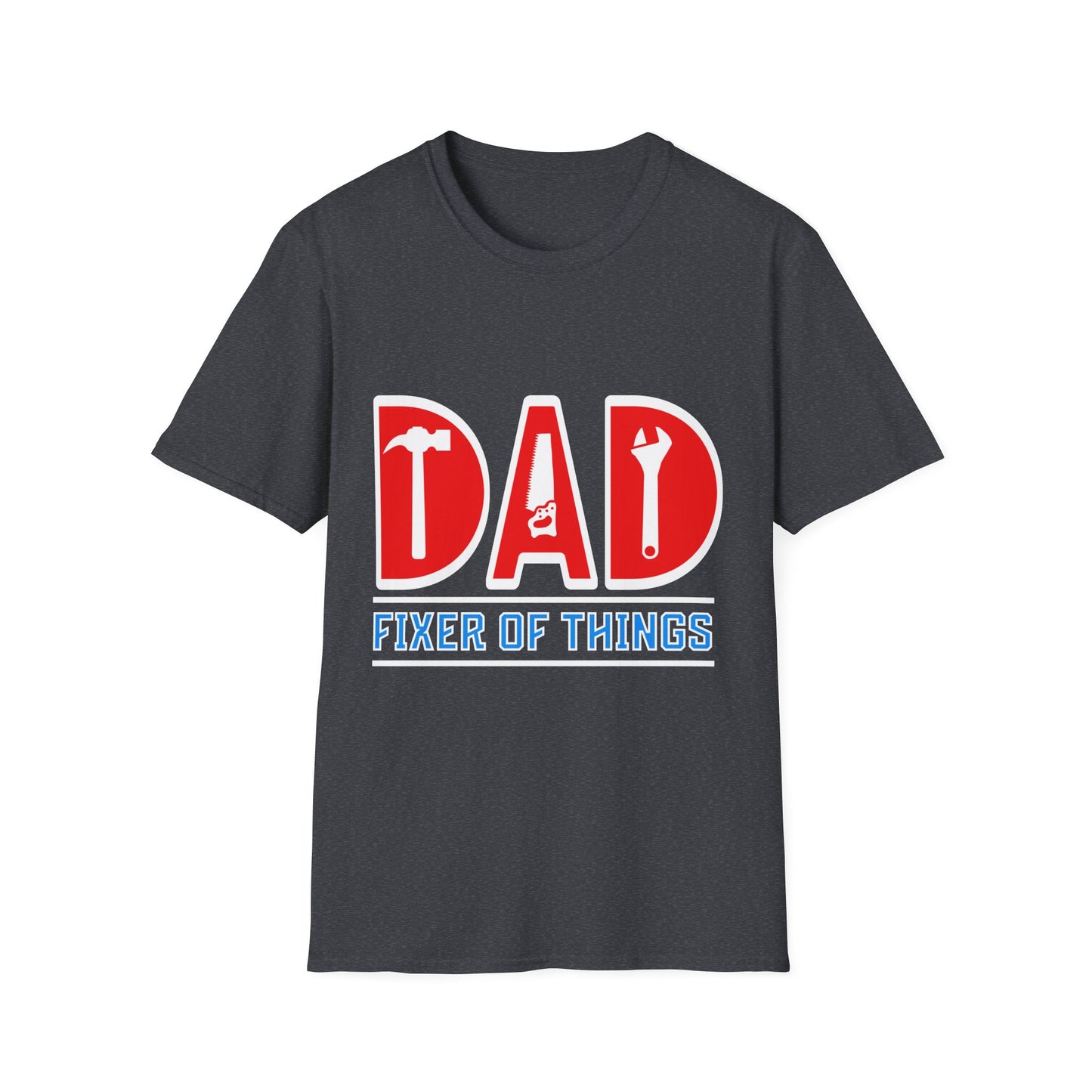 Dad Fixer of Things T-Shirt, Gift for Dad, Father's Day Shirt, Dad Humor Tee, Unisex Softstyle Tee