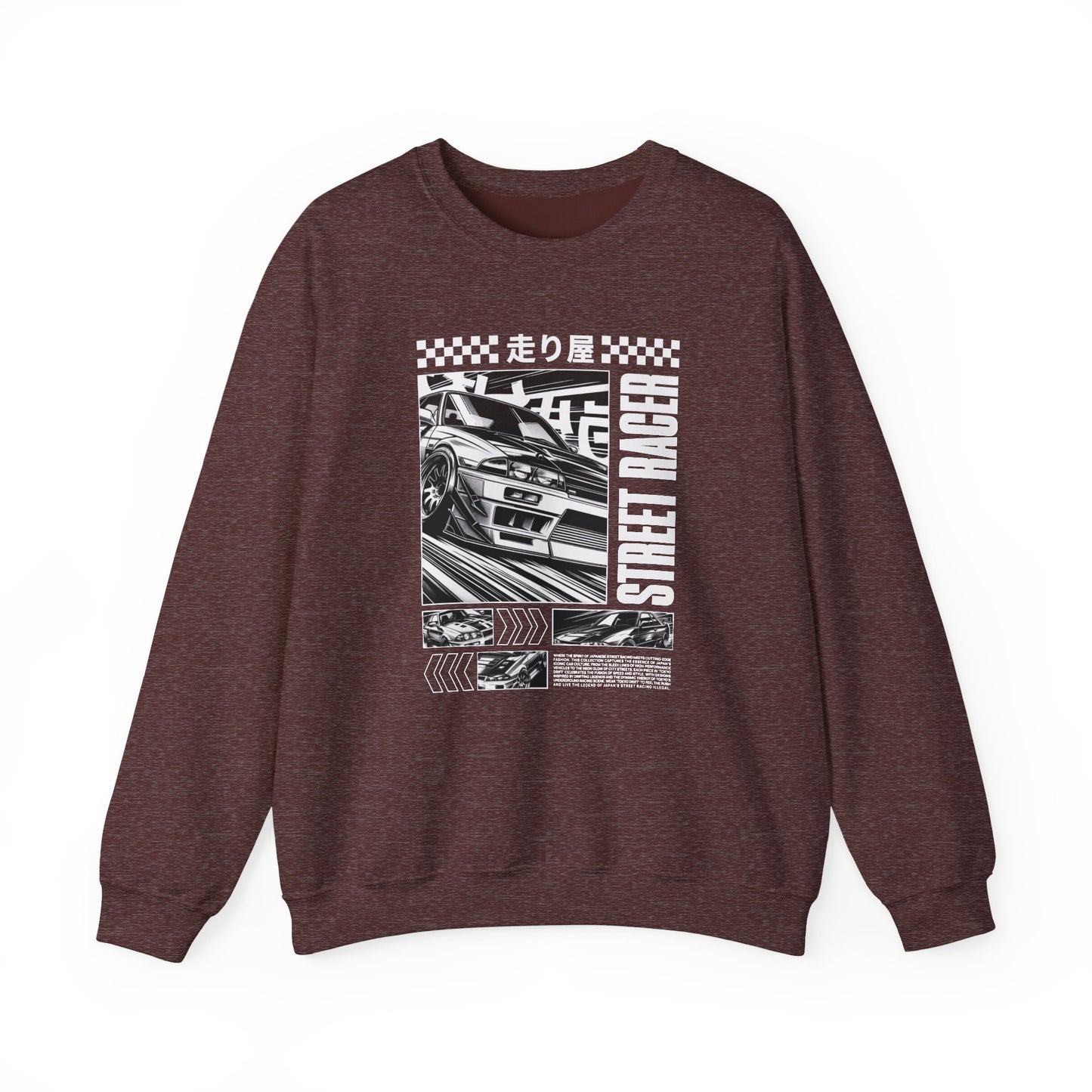 Vintage Racing Graphic Sweatshirt, Cool Car Sweatshirt, Automotive Gift, Unisex Crewneck, Casual Wear, Perfect for Car Lovers