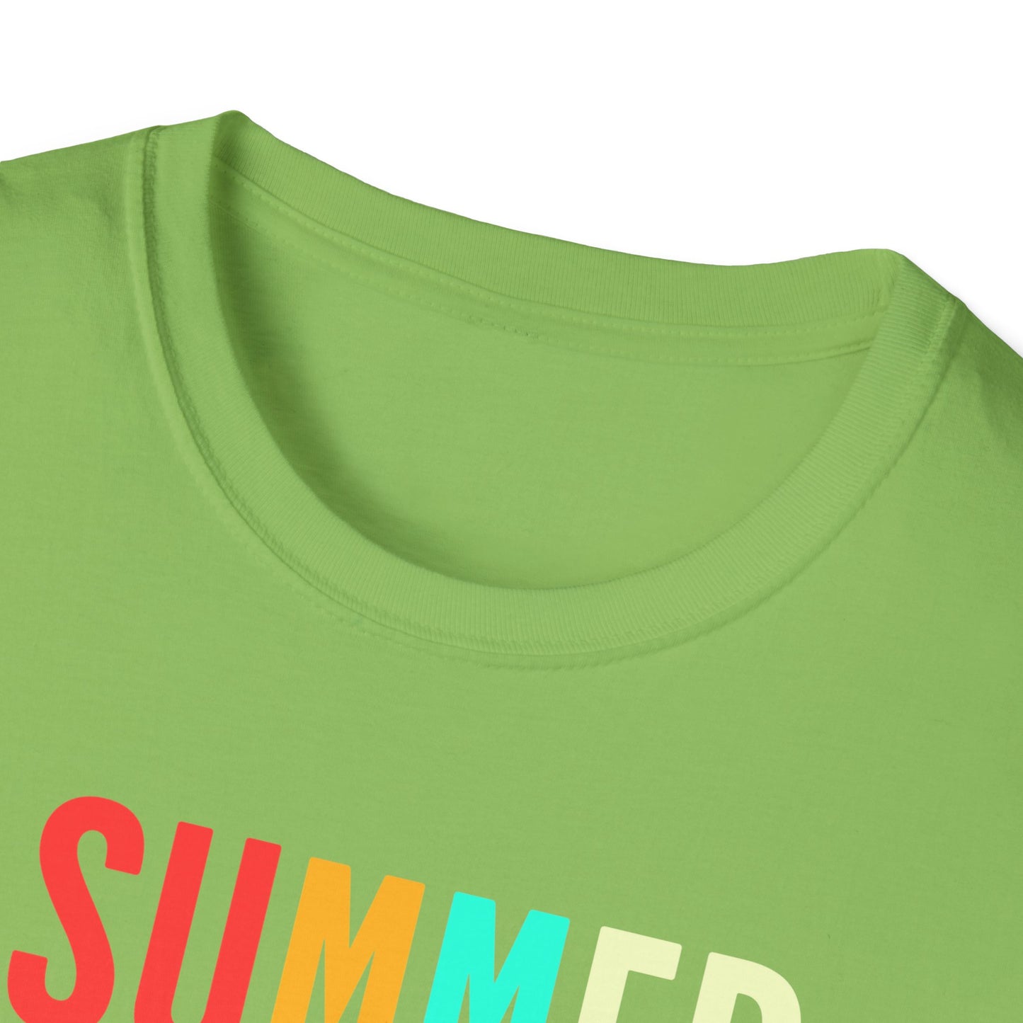 Summer Vibes Unisex T-Shirt, Beach Party Shirt, Casual Wear, Gift for Friends, Vacation Outfit, Coaster Inspired Design