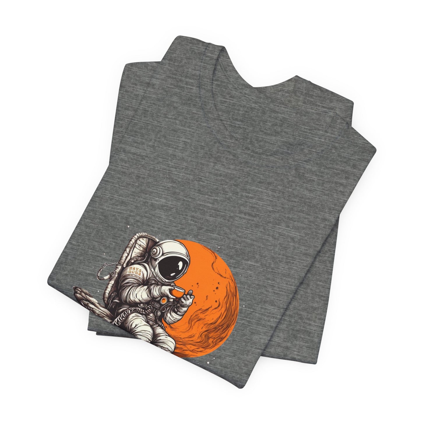 Space Pioneer Astronaut Tee, Cosmic Shirt, Gift for Astro Lovers, Unisex Graphic Tee, Sci-Fi T-Shirt, Casual Spacewear