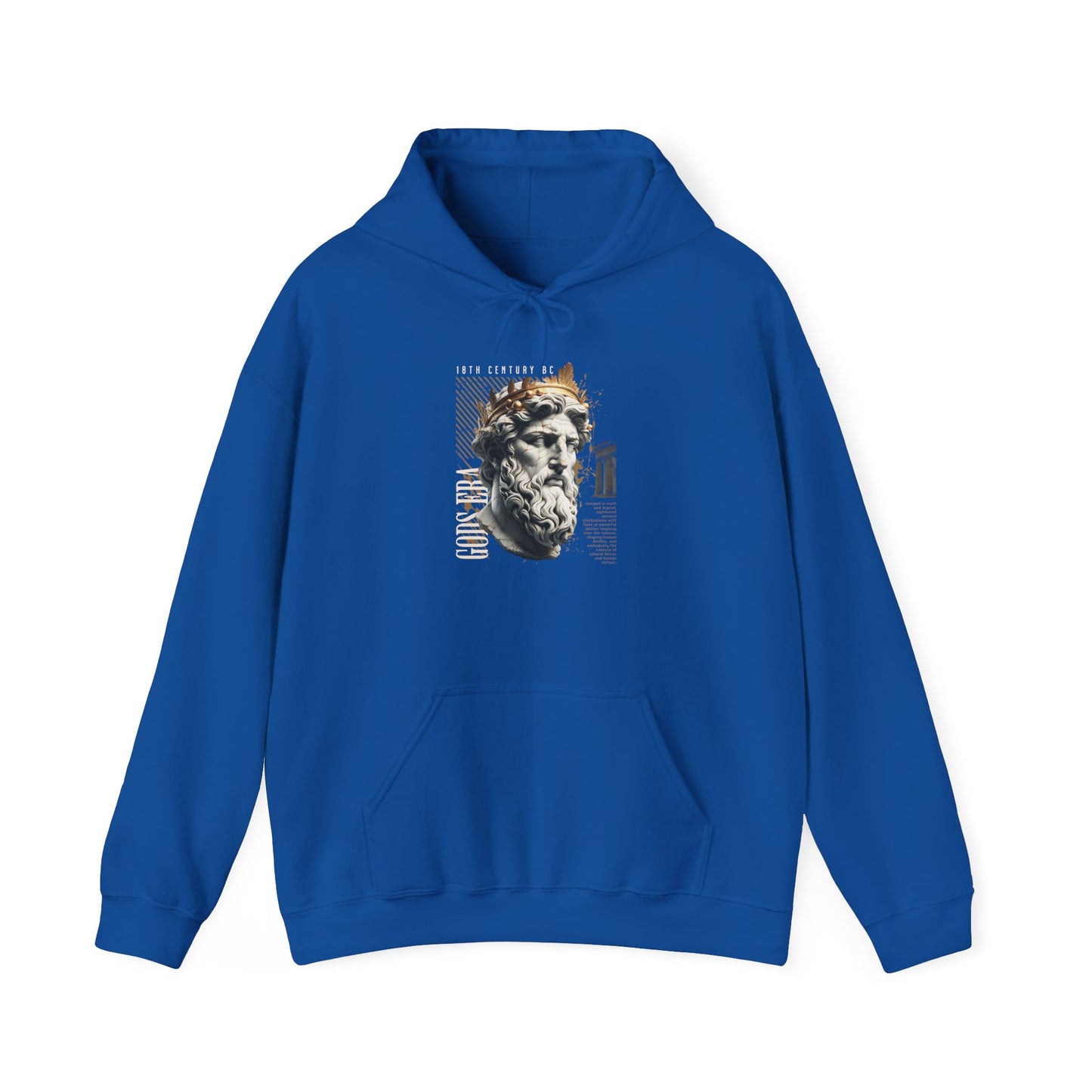 Artistic Hooded Sweatshirt with Classic Design, Casual Apparel, Gift for Art Lovers, Unisex Fashion, Cozy Streetwear, Layering Essential