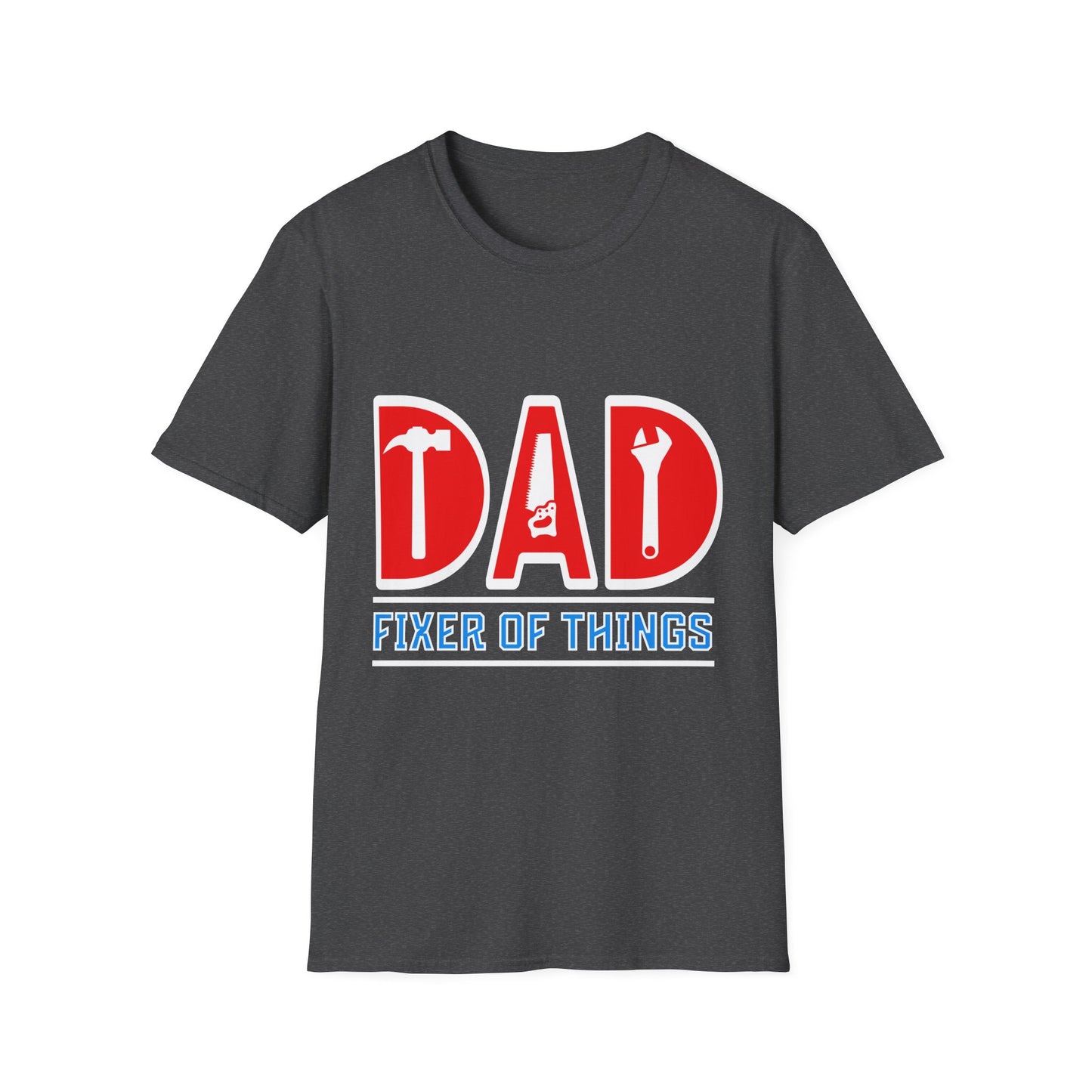 Dad Fixer of Things T-Shirt, Gift for Dad, Father's Day Shirt, Dad Humor Tee, Unisex Softstyle Tee