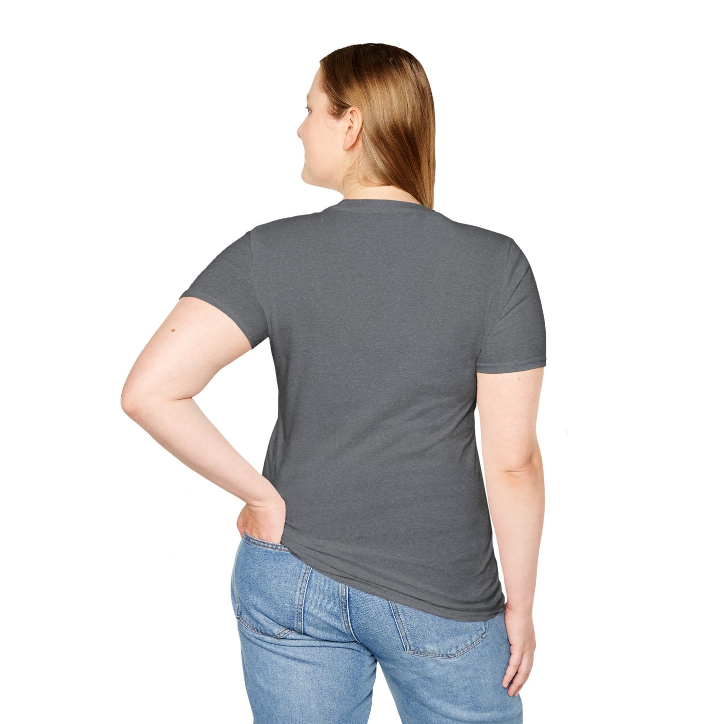 Motivational Quote Unisex Softstyle T-Shirt - Inspirational Gift, Casual Wear, Everyday Comfort, Success Apparel, Relaxed Fit