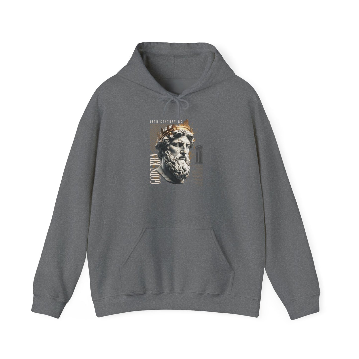 Artistic Hooded Sweatshirt with Classic Design, Casual Apparel, Gift for Art Lovers, Unisex Fashion, Cozy Streetwear