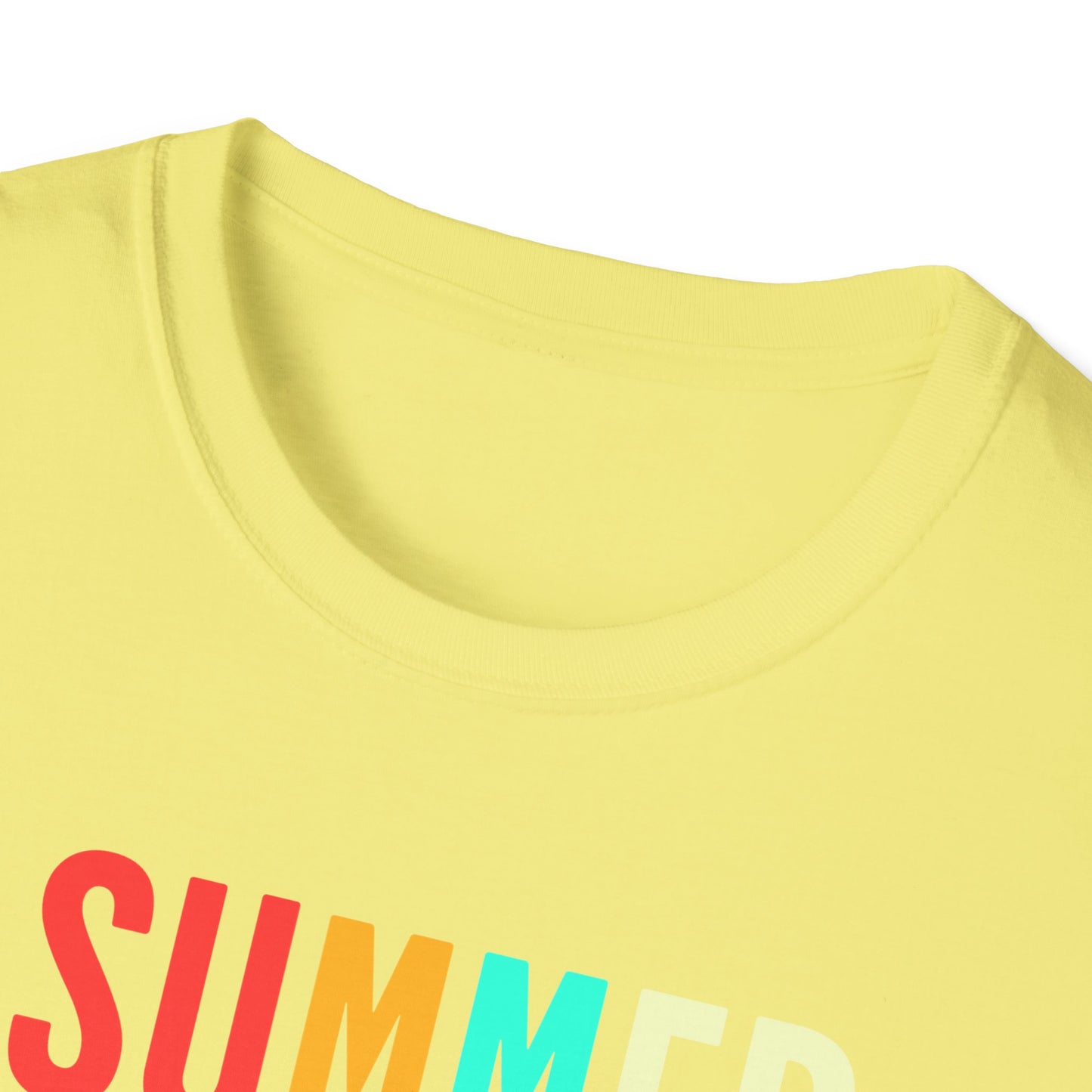Summer Vibes Unisex T-Shirt, Beach Party Shirt, Casual Wear, Gift for Friends, Vacation Outfit, Coaster Inspired Design