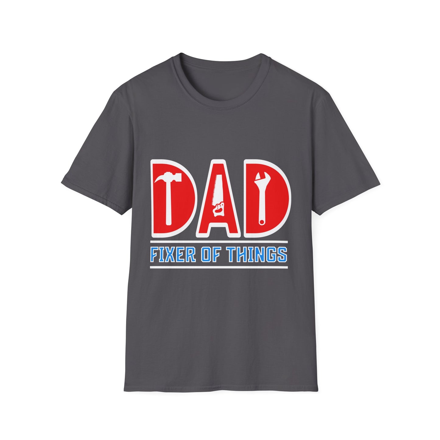 Dad Fixer of Things T-Shirt, Gift for Dad, Father's Day Shirt, Dad Humor Tee, Unisex Softstyle Tee