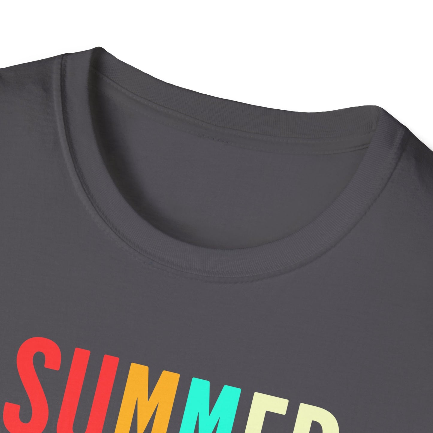 Summer Vibes Unisex T-Shirt, Beach Party Shirt, Casual Wear, Gift for Friends, Vacation Outfit, Coaster Inspired Design