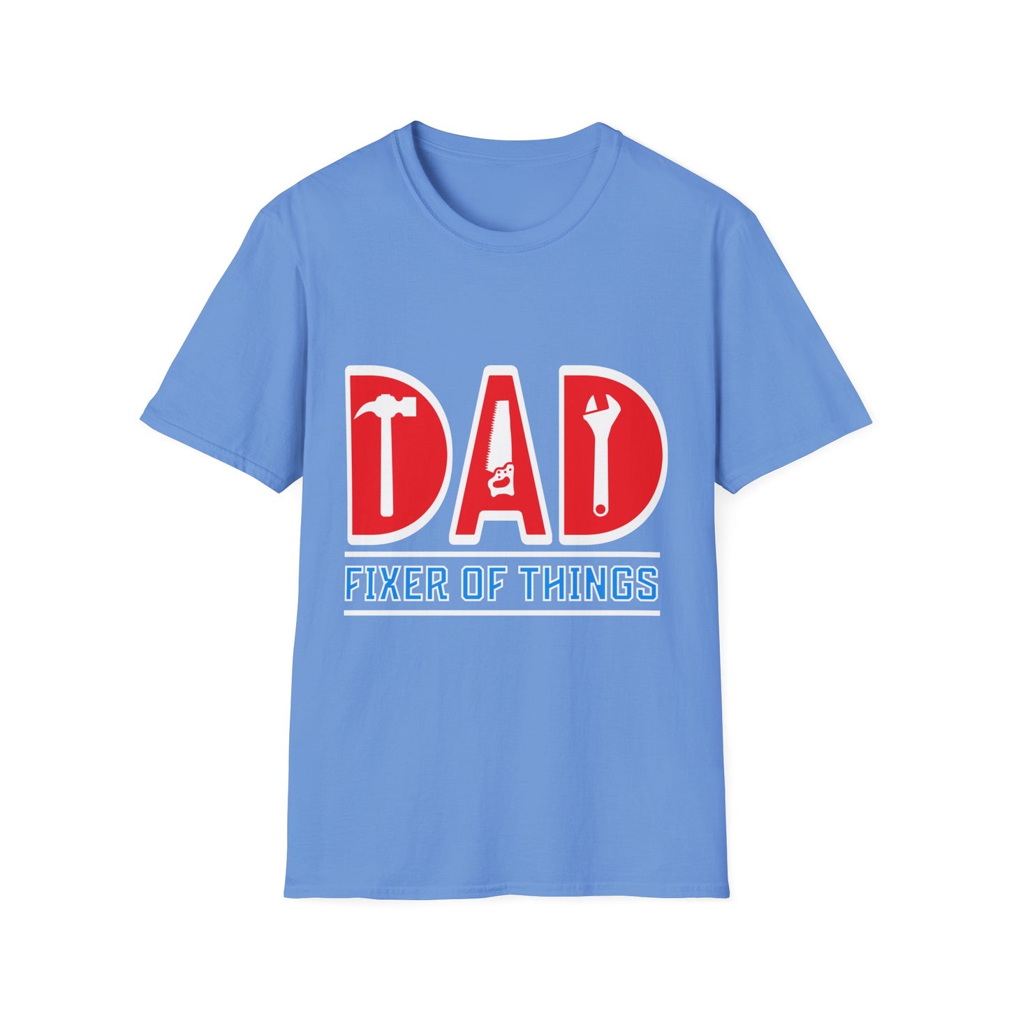 Dad Fixer of Things T-Shirt, Gift for Dad, Father's Day Shirt, Dad Humor Tee, Unisex Softstyle Tee