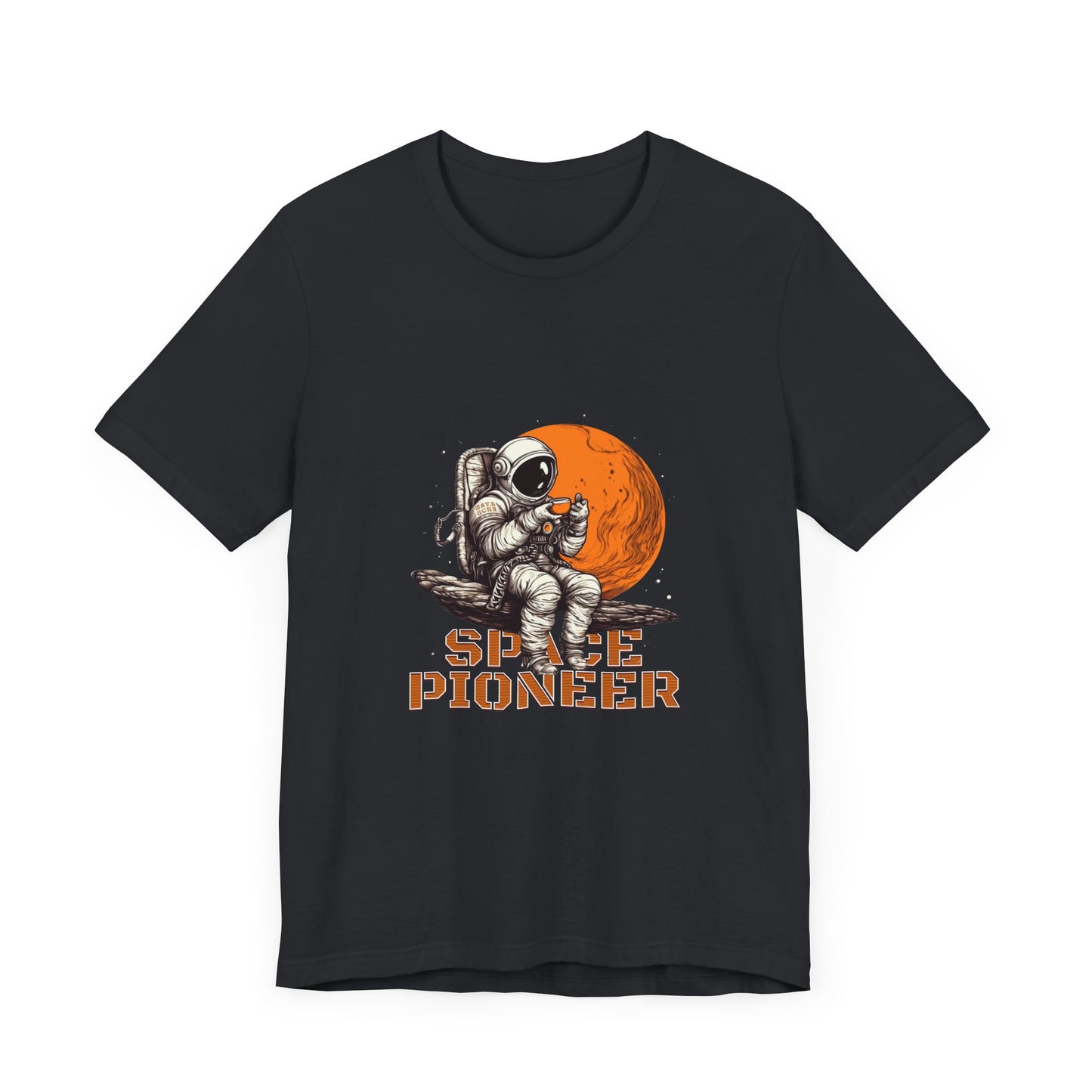 Space Pioneer Astronaut Tee, Cosmic Shirt, Gift for Astro Lovers, Unisex Graphic Tee, Sci-Fi T-Shirt, Casual Spacewear