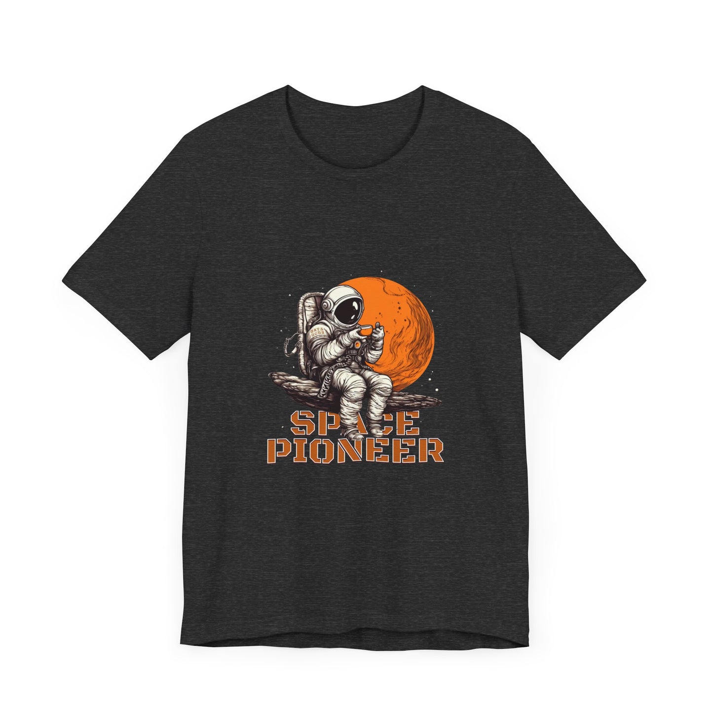 Space Pioneer Astronaut Tee, Cosmic Shirt, Gift for Astro Lovers, Unisex Graphic Tee, Sci-Fi T-Shirt, Casual Spacewear