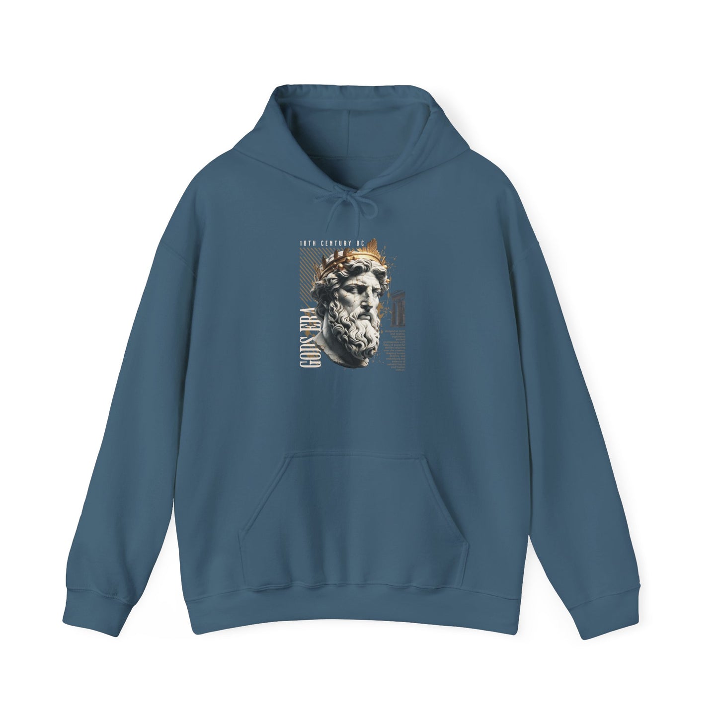 Artistic Hooded Sweatshirt with Classic Design, Casual Apparel, Gift for Art Lovers, Unisex Fashion, Cozy Streetwear, Layering Essential
