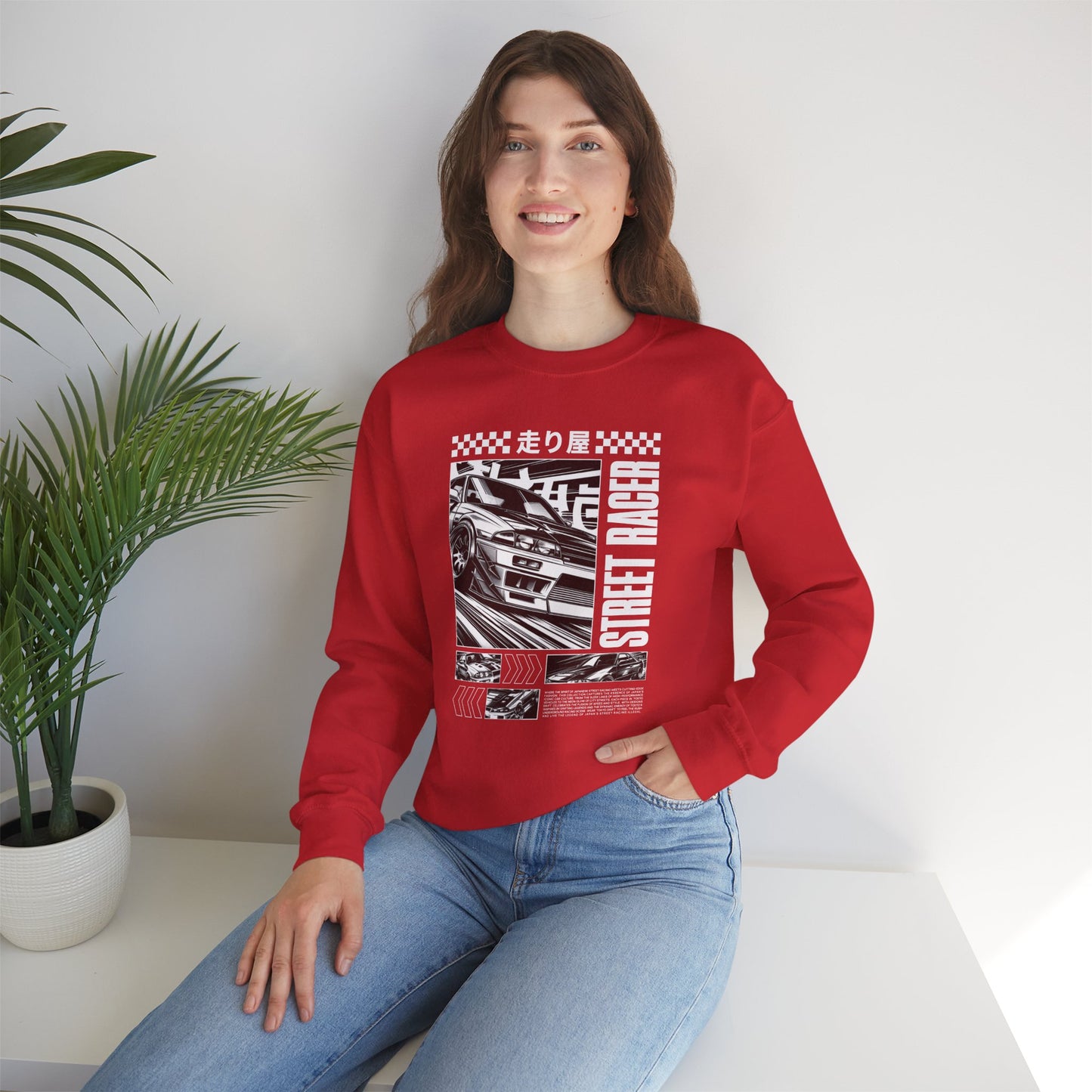 Vintage Racing Graphic Sweatshirt, Cool Car Sweatshirt, Automotive Gift, Unisex Crewneck, Casual Wear, Perfect for Car Lovers