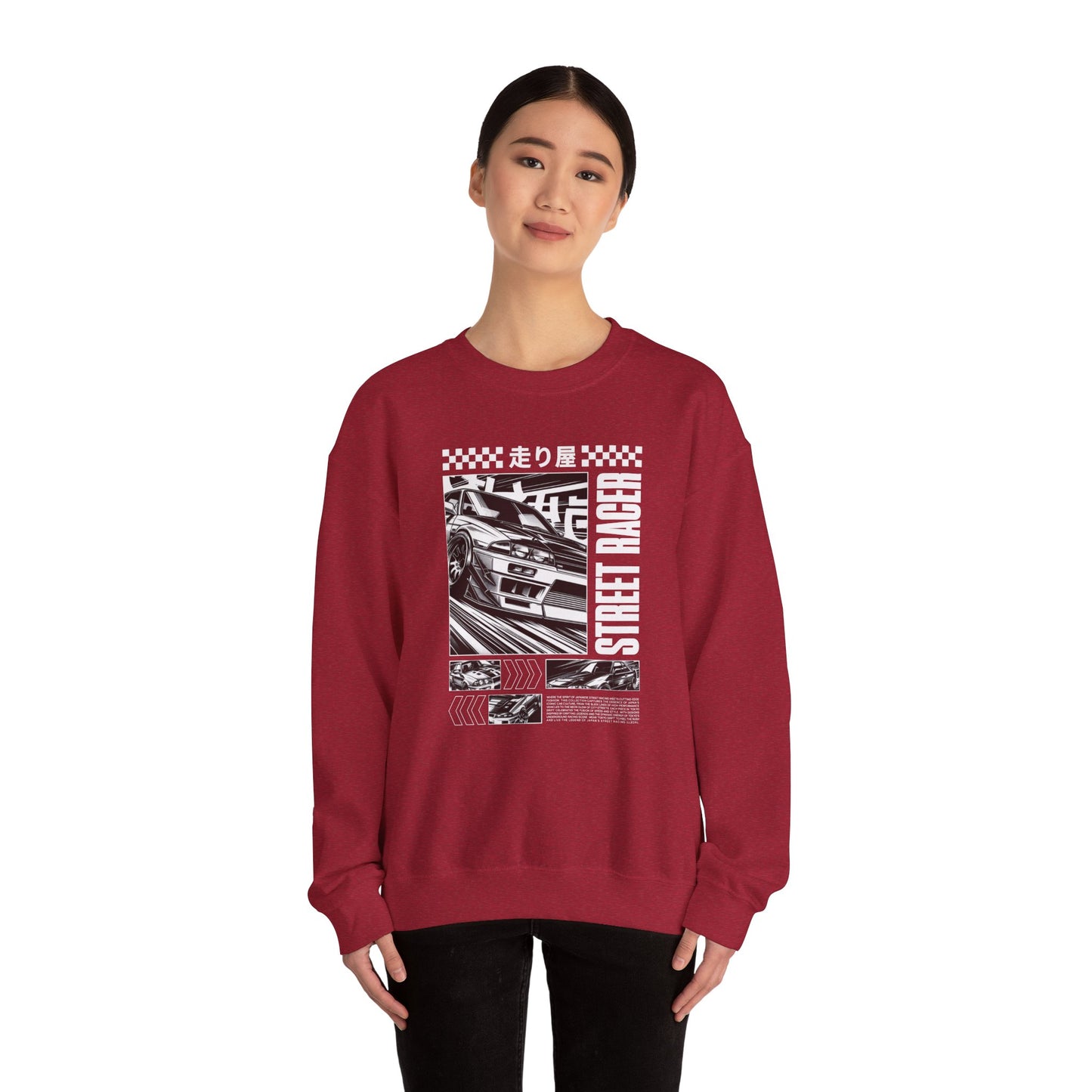 Vintage Racing Graphic Sweatshirt, Cool Car Sweatshirt, Automotive Gift, Unisex Crewneck, Casual Wear, Perfect for Car Lovers