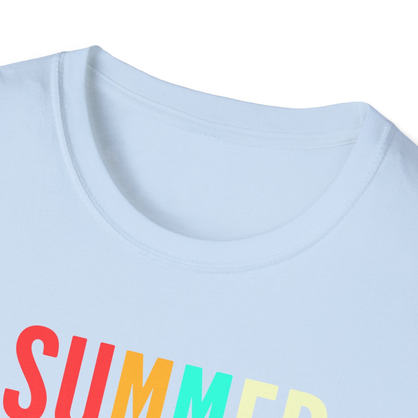 Summer Vibes Unisex T-Shirt, Beach Party Shirt, Casual Wear, Gift for Friends, Vacation Outfit, Coaster Inspired Design