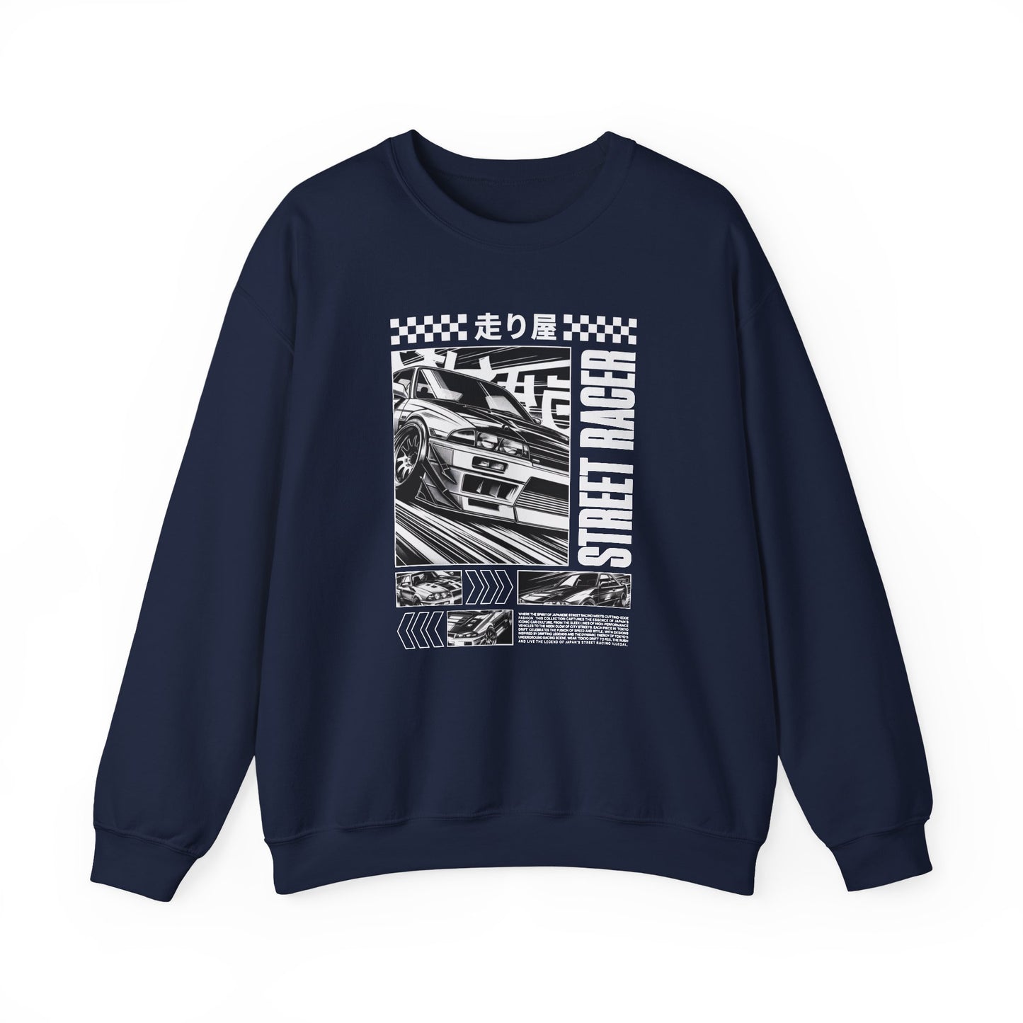 Vintage Racing Graphic Sweatshirt, Cool Car Sweatshirt, Automotive Gift, Unisex Crewneck, Casual Wear, Perfect for Car Lovers