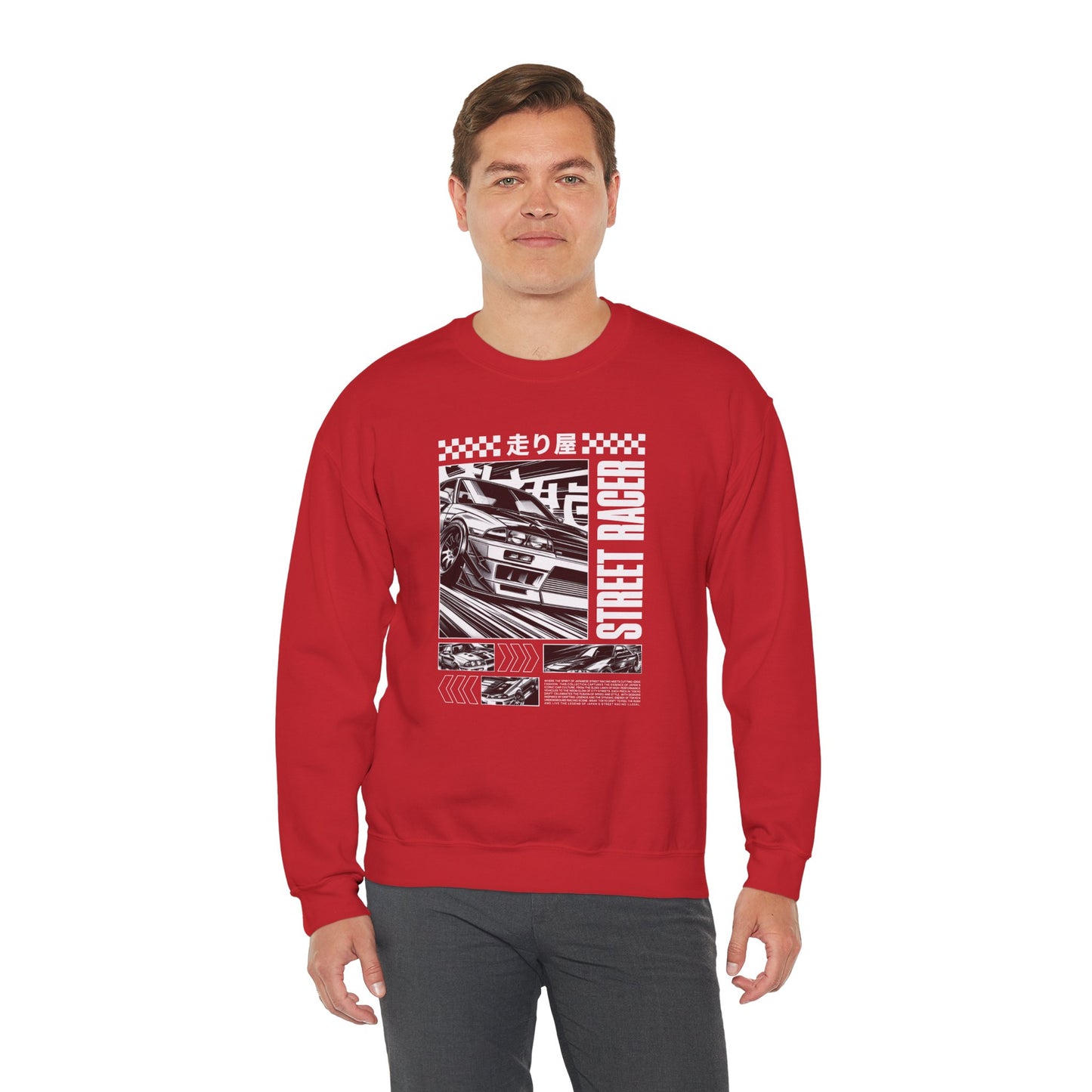 Vintage Racing Graphic Sweatshirt, Cool Car Sweatshirt, Automotive Gift, Unisex Crewneck, Casual Wear, Perfect for Car Lovers