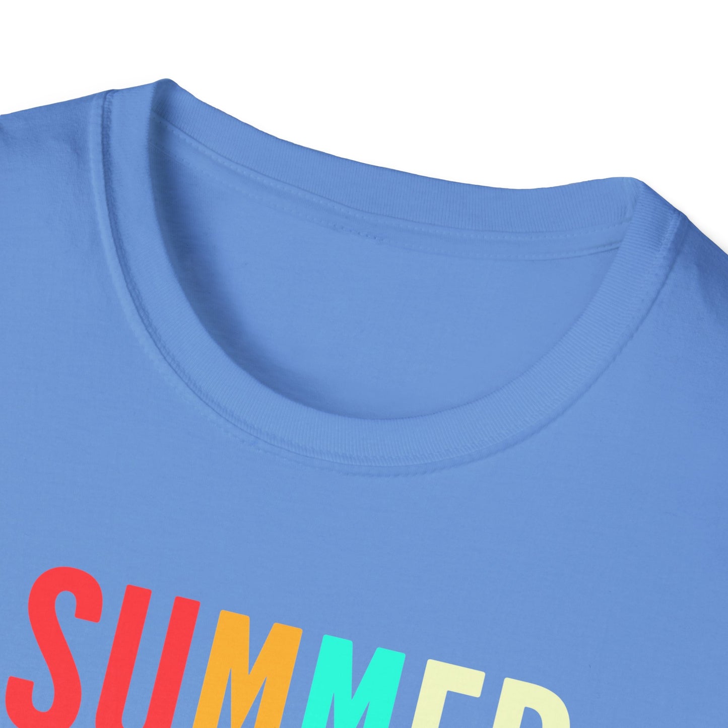 Summer Vibes Unisex T-Shirt, Beach Party Shirt, Casual Wear, Gift for Friends, Vacation Outfit, Coaster Inspired Design