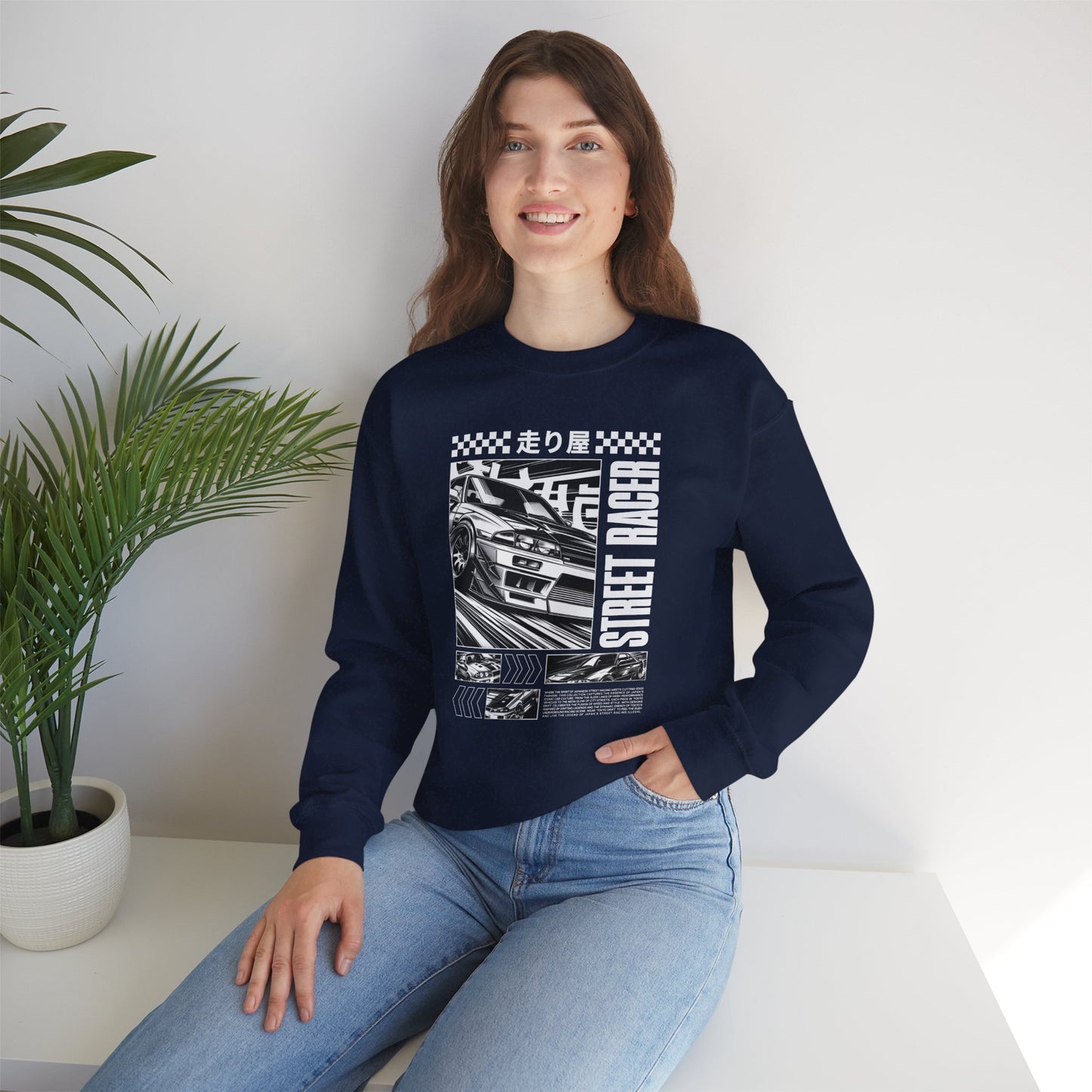 Vintage Racing Graphic Sweatshirt, Cool Car Sweatshirt, Automotive Gift, Unisex Crewneck, Casual Wear, Perfect for Car Lovers