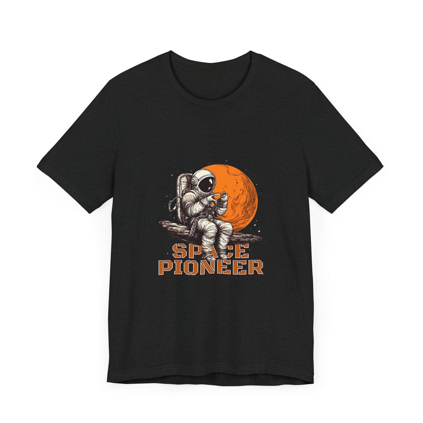 Space Pioneer Astronaut Tee, Cosmic Shirt, Gift for Astro Lovers, Unisex Graphic Tee, Sci-Fi T-Shirt, Casual Spacewear