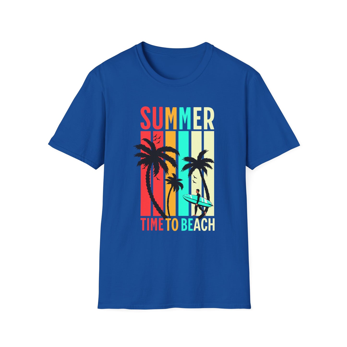 Summer Vibes Unisex T-Shirt, Beach Party Shirt, Casual Wear, Gift for Friends, Vacation Outfit, Coaster Inspired Design