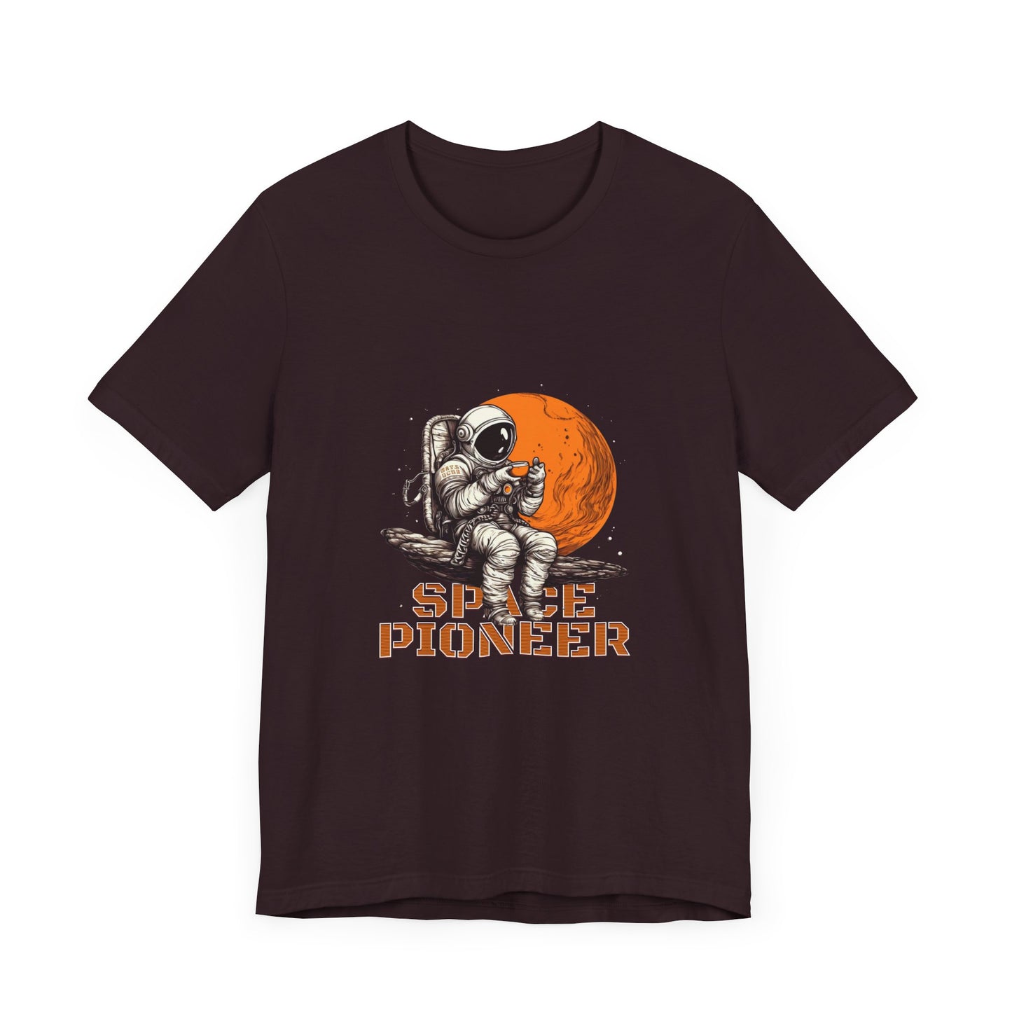 Space Pioneer Astronaut Tee, Cosmic Shirt, Gift for Astro Lovers, Unisex Graphic Tee, Sci-Fi T-Shirt, Casual Spacewear
