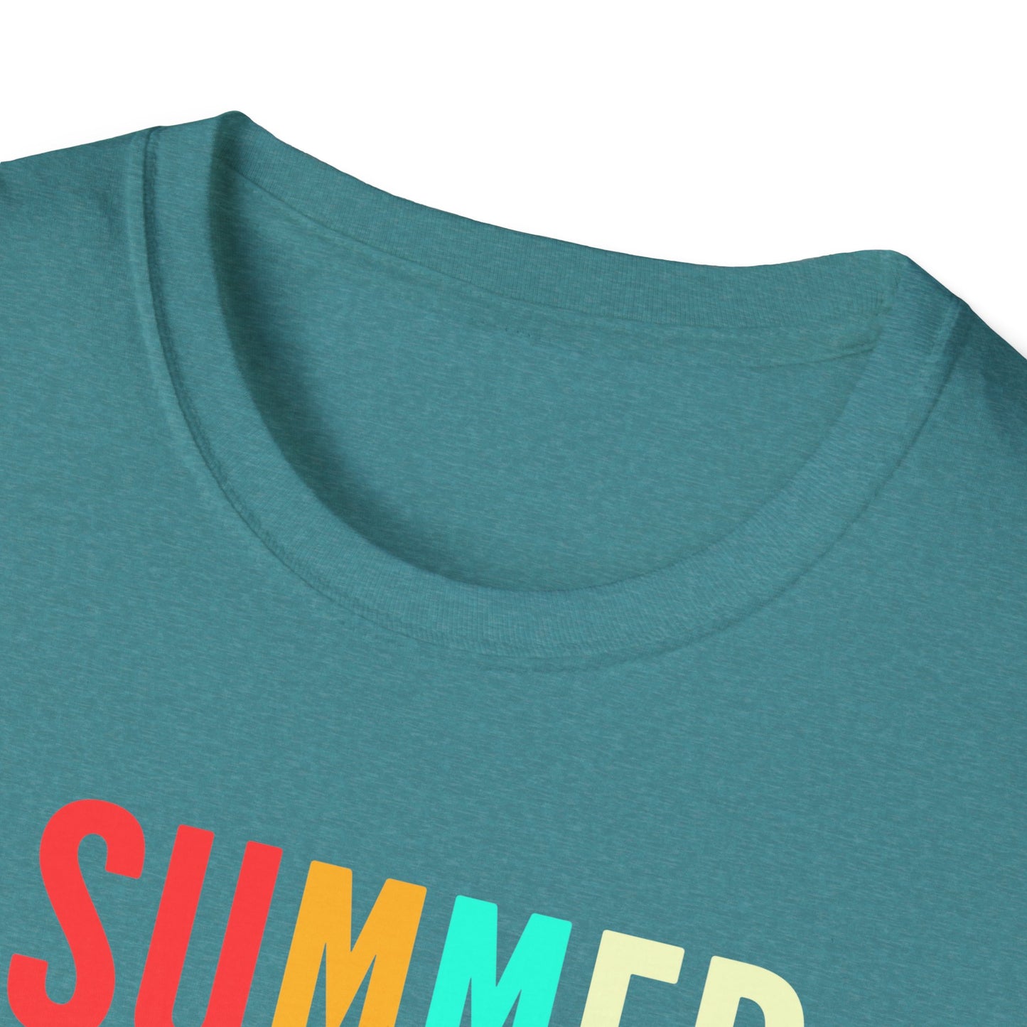 Summer Vibes Unisex T-Shirt, Beach Party Shirt, Casual Wear, Gift for Friends, Vacation Outfit, Coaster Inspired Design