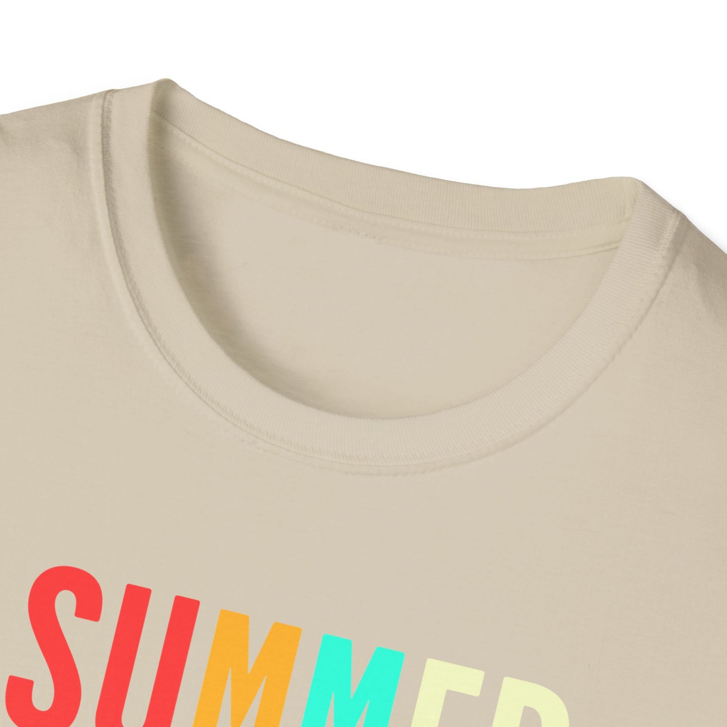 Summer Vibes Unisex T-Shirt, Beach Party Shirt, Casual Wear, Gift for Friends, Vacation Outfit, Coaster Inspired Design