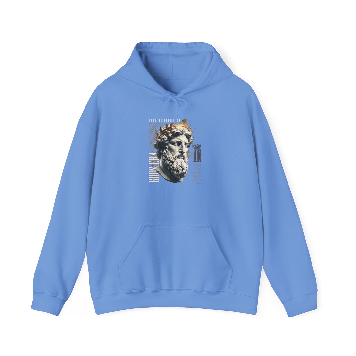 Artistic Hooded Sweatshirt with Classic Design, Casual Apparel, Gift for Art Lovers, Unisex Fashion, Cozy Streetwear