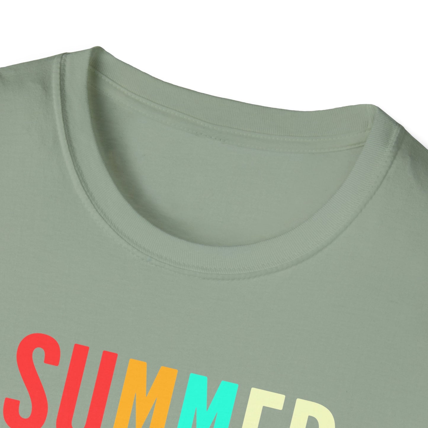 Summer Vibes Unisex T-Shirt, Beach Party Shirt, Casual Wear, Gift for Friends, Vacation Outfit, Coaster Inspired Design