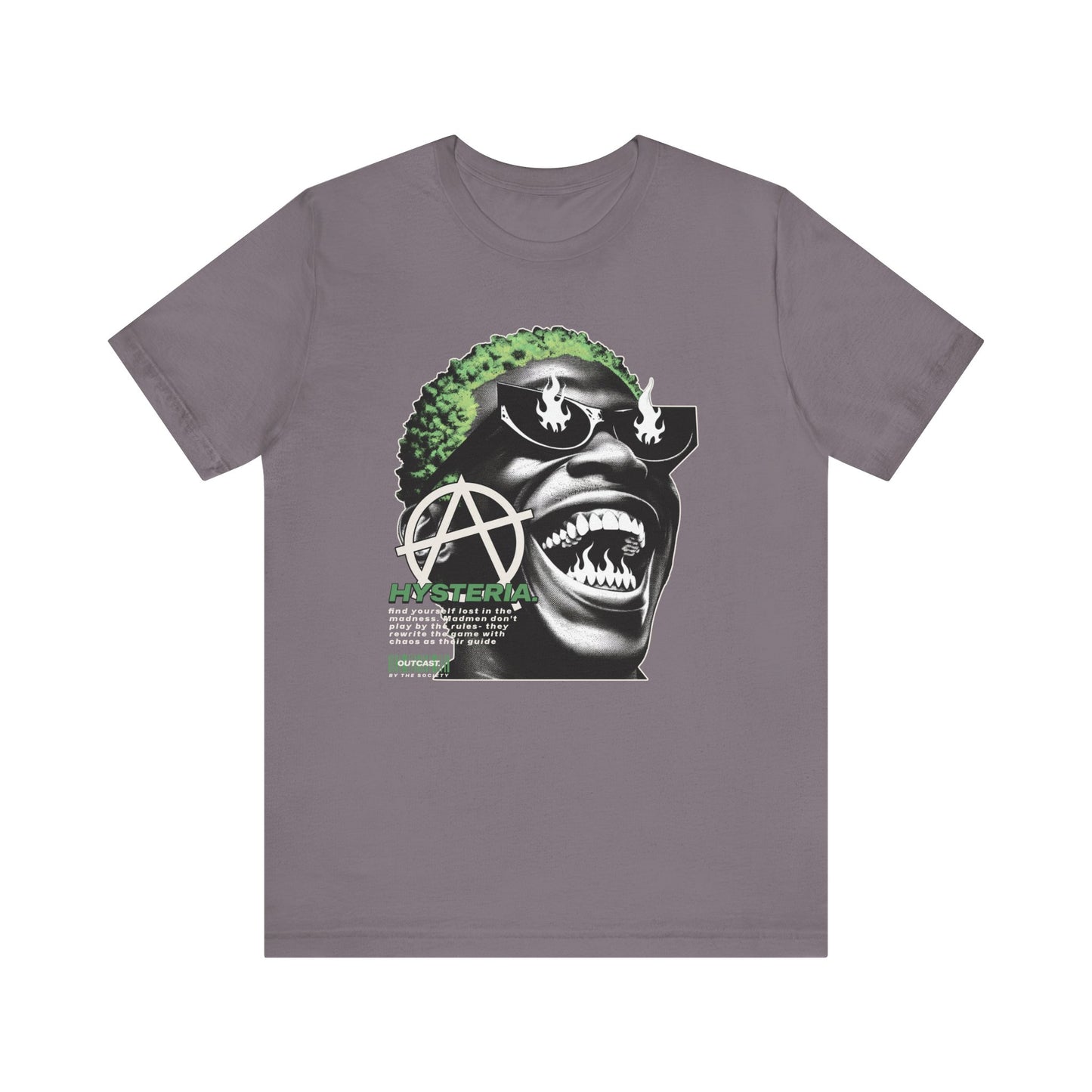 Bold Graphic Tee, Edgy Streetwear Shirt, Urban Casual Wear, Unisex Fashion Top, Gift for Music Lovers, Distinctive Artwork Tee