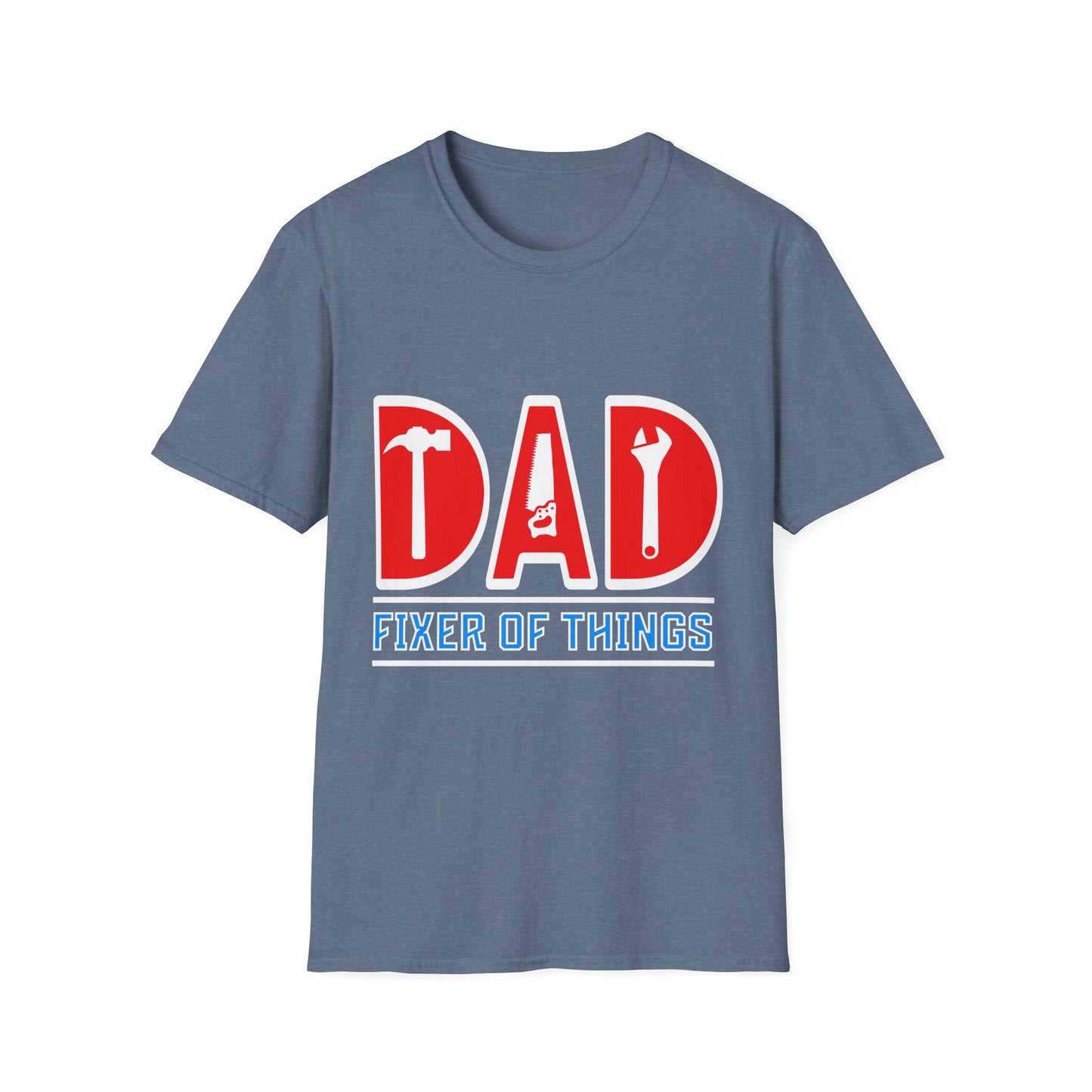 Dad Fixer of Things T-Shirt, Gift for Dad, Father's Day Shirt, Dad Humor Tee, Unisex Softstyle Tee