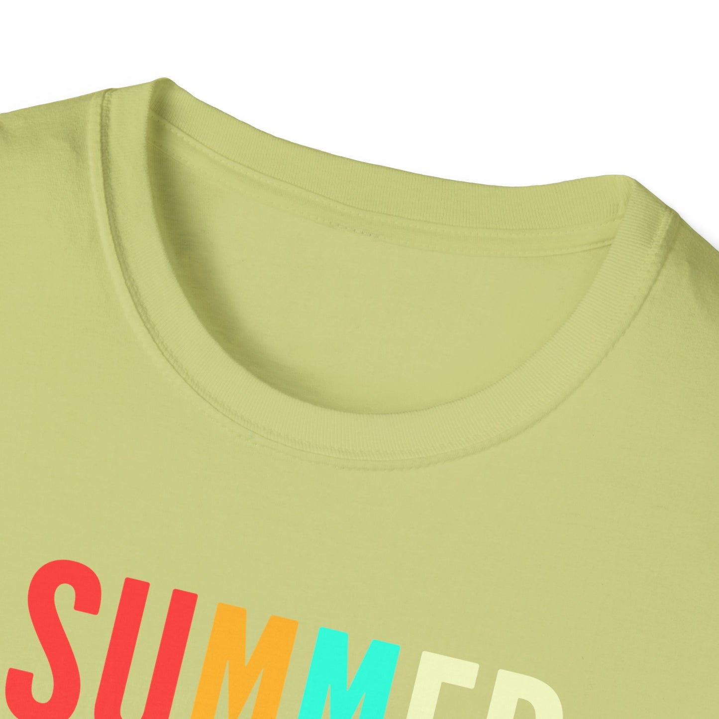 Summer Vibes Unisex T-Shirt, Beach Party Shirt, Casual Wear, Gift for Friends, Vacation Outfit, Coaster Inspired Design