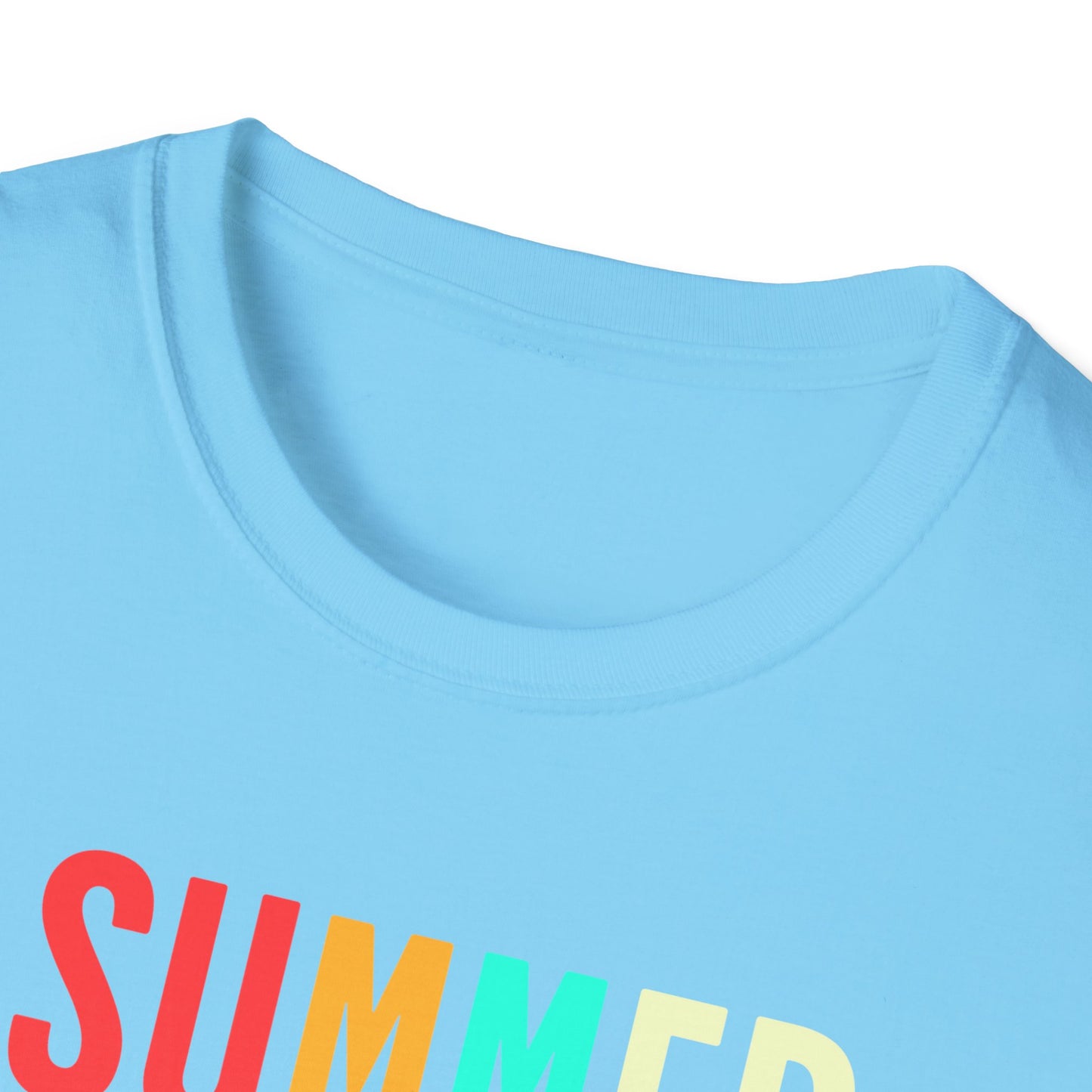 Summer Vibes Unisex T-Shirt, Beach Party Shirt, Casual Wear, Gift for Friends, Vacation Outfit, Coaster Inspired Design