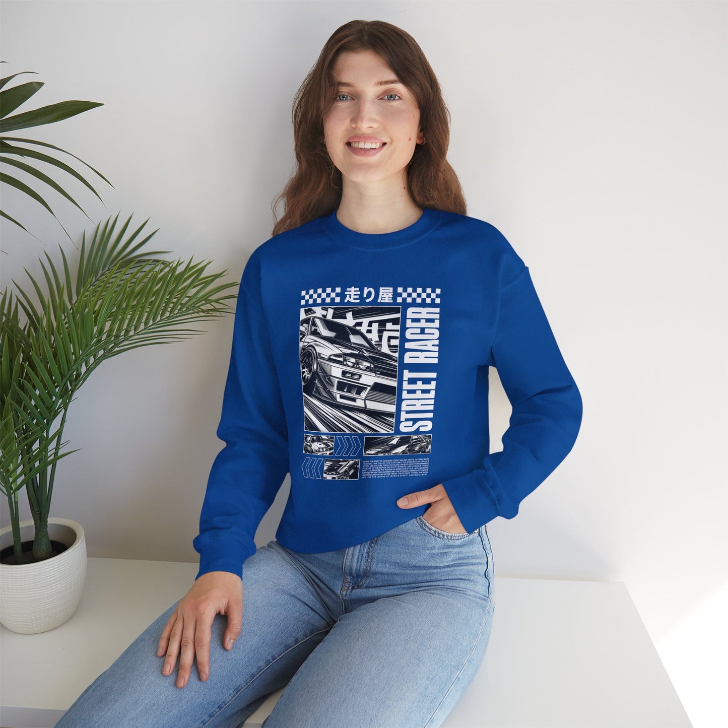 Vintage Racing Graphic Sweatshirt, Cool Car Sweatshirt, Automotive Gift, Unisex Crewneck, Casual Wear, Perfect for Car Lovers