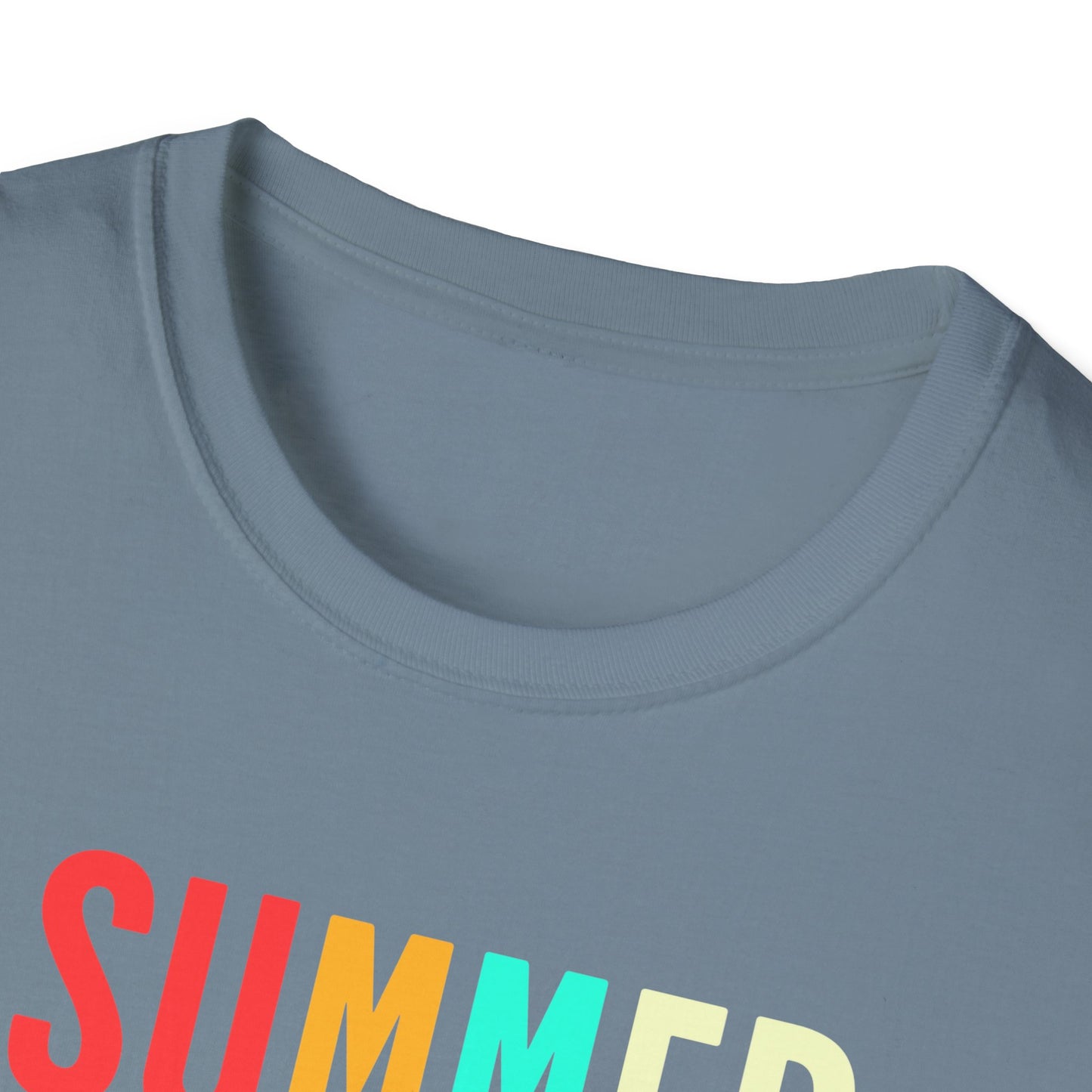 Summer Vibes Unisex T-Shirt, Beach Party Shirt, Casual Wear, Gift for Friends, Vacation Outfit, Coaster Inspired Design