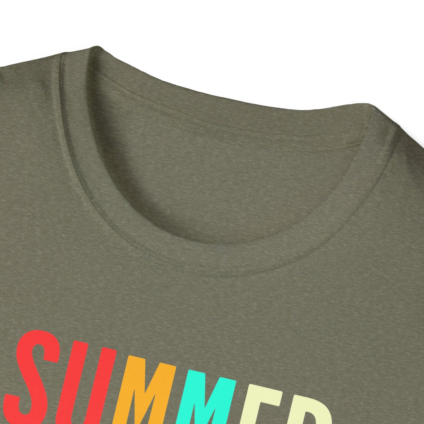 Summer Vibes Unisex T-Shirt, Beach Party Shirt, Casual Wear, Gift for Friends, Vacation Outfit, Coaster Inspired Design