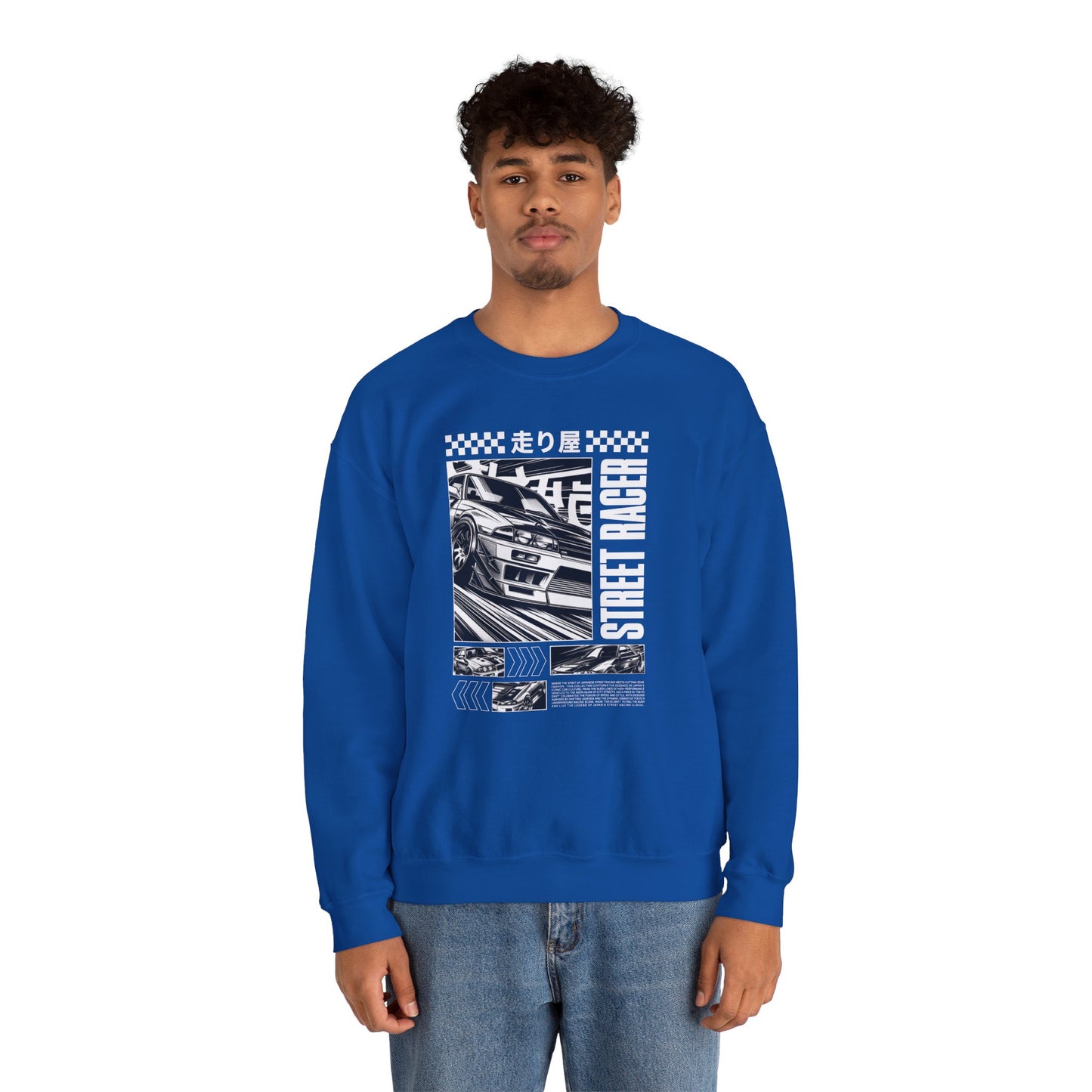 Vintage Racing Graphic Sweatshirt, Cool Car Sweatshirt, Automotive Gift, Unisex Crewneck, Casual Wear, Perfect for Car Lovers