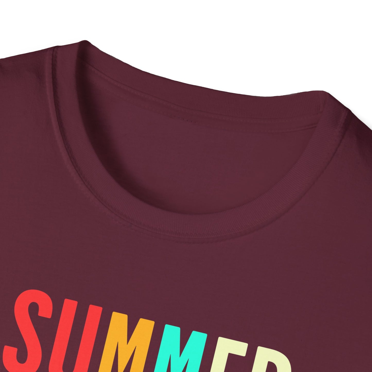 Summer Vibes Unisex T-Shirt, Beach Party Shirt, Casual Wear, Gift for Friends, Vacation Outfit, Coaster Inspired Design